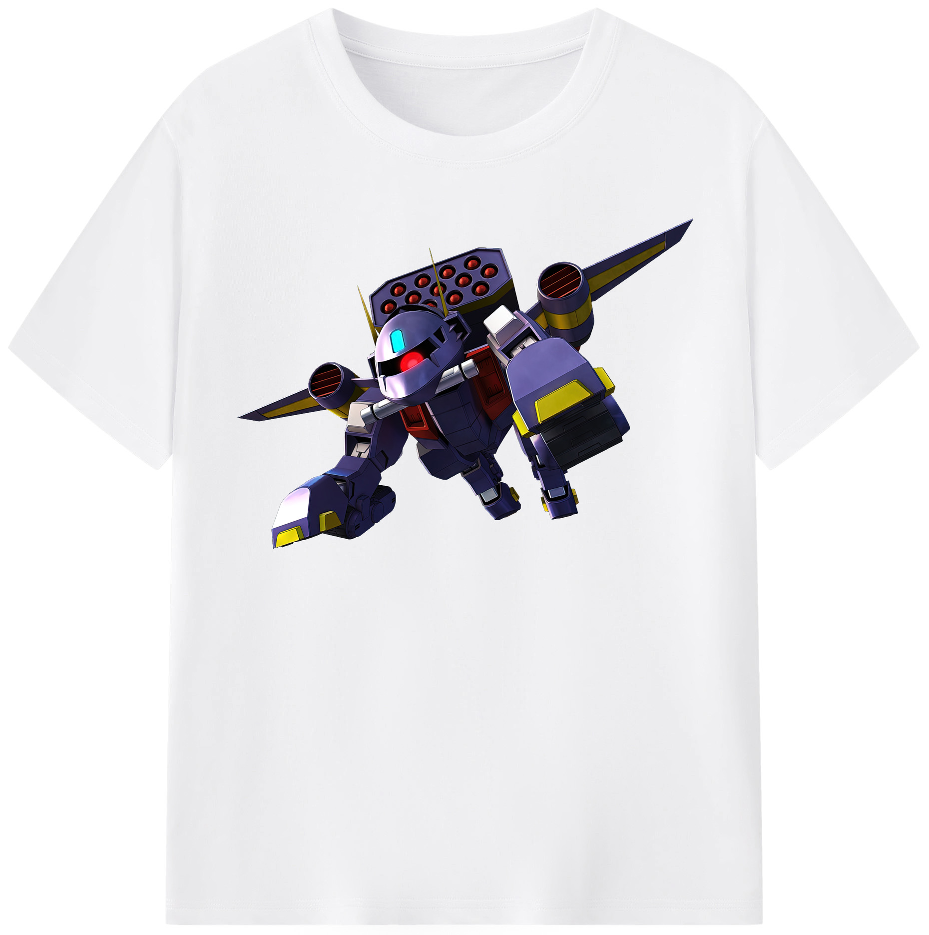 （画像用） 機動戦士ガンダム Mobile Suit Gundam 綿100％半袖Tシャツ（フロントプリント）