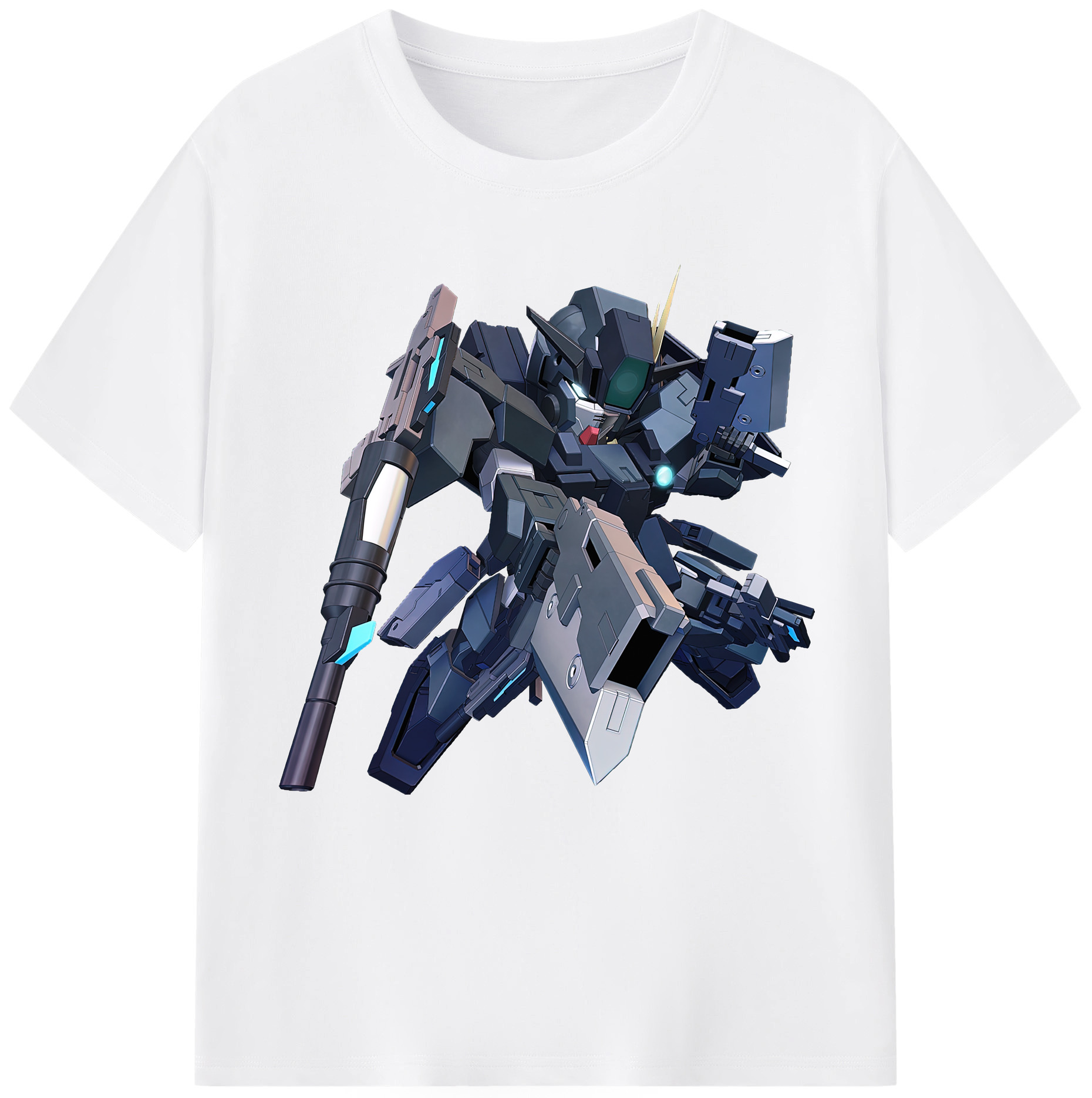 （画像用） 機動戦士ガンダム Mobile Suit Gundam 綿100％半袖Tシャツ（フロントプリント）
