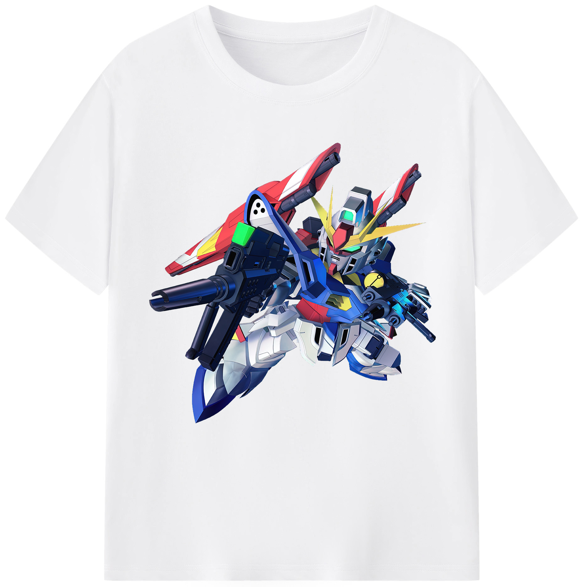 （画像用） 機動戦士ガンダム Mobile Suit Gundam 綿100％半袖Tシャツ（フロントプリント）