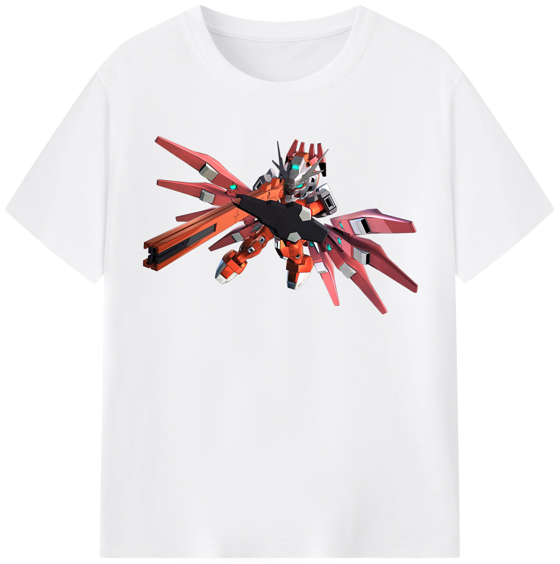 （画像用） 機動戦士ガンダム Mobile Suit Gundam 綿100％半袖Tシャツ（フロントプリント）
