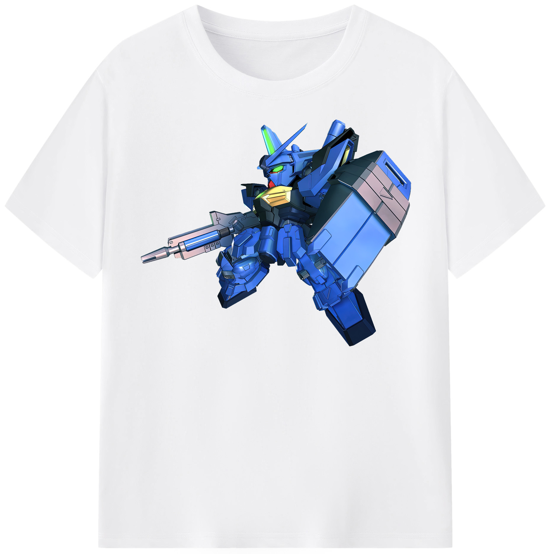 （画像用） 機動戦士ガンダム Mobile Suit Gundam 綿100％半袖Tシャツ（フロントプリント）