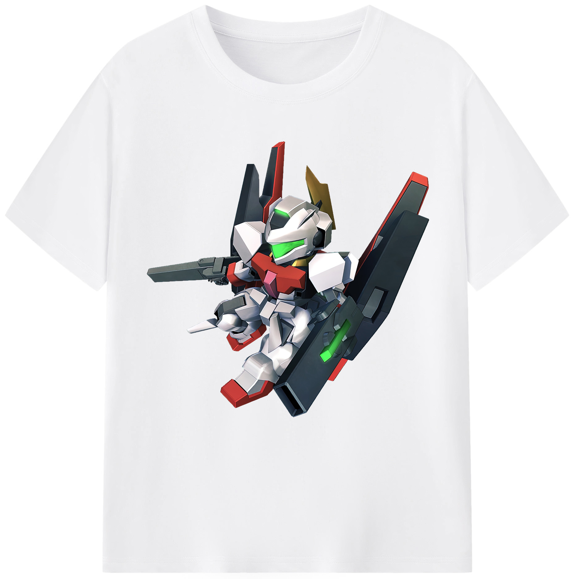 （画像用） 機動戦士ガンダム Mobile Suit Gundam 綿100％半袖Tシャツ（フロントプリント）