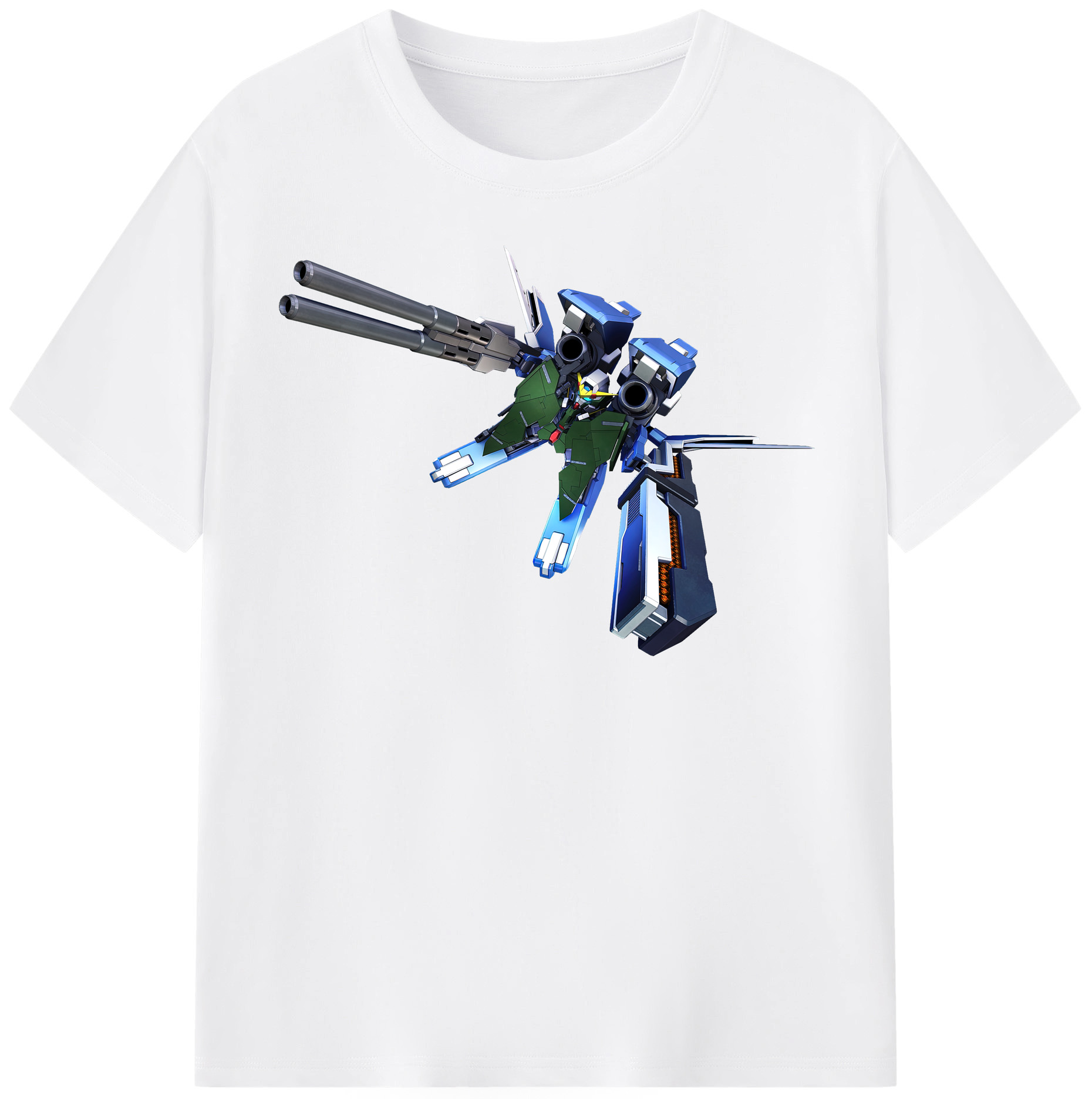 （画像用） 機動戦士ガンダム Mobile Suit Gundam 綿100％半袖Tシャツ（フロントプリント）