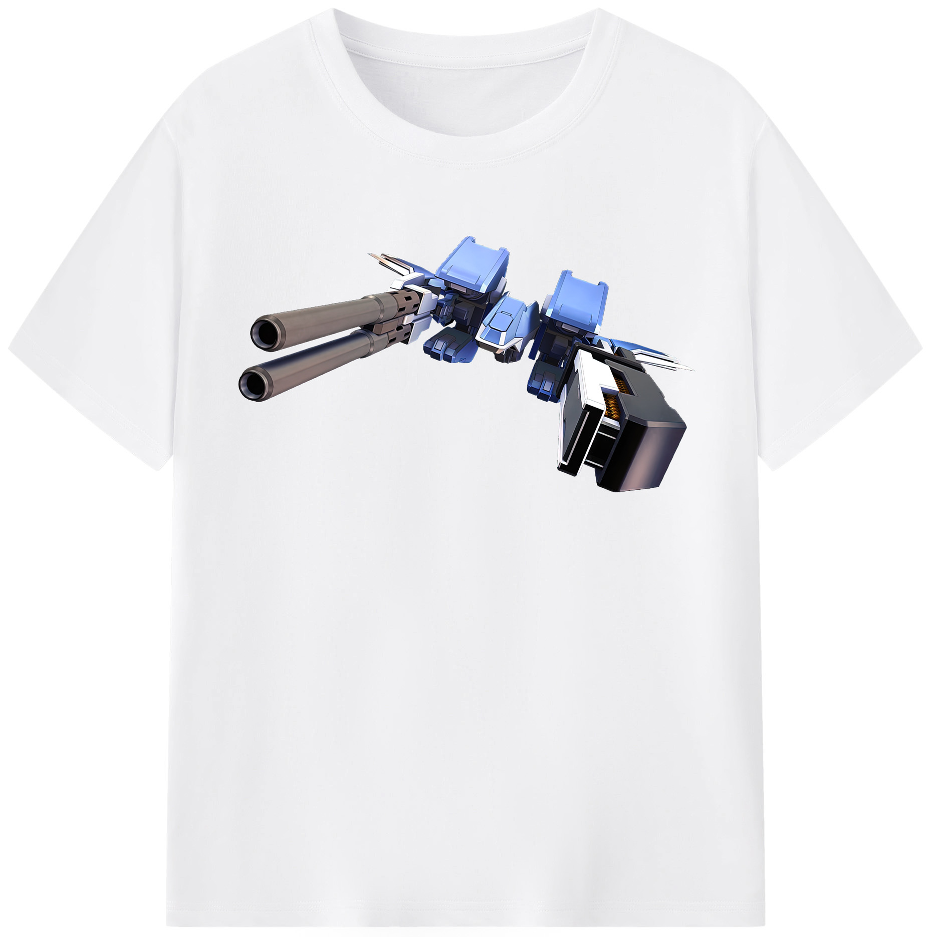 （画像用） 機動戦士ガンダム Mobile Suit Gundam 綿100％半袖Tシャツ（フロントプリント）