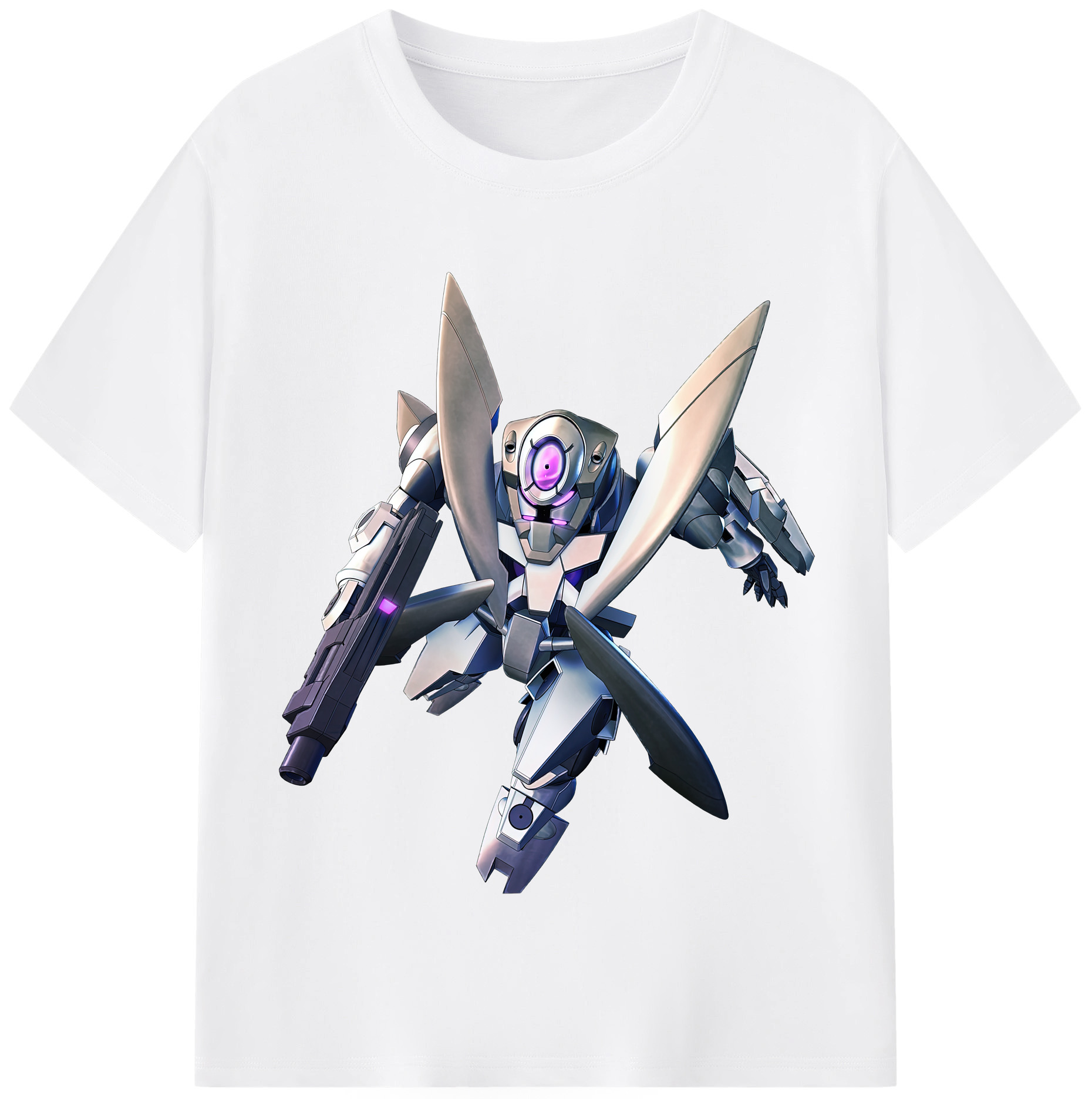 （画像用） 機動戦士ガンダム Mobile Suit Gundam 綿100％半袖Tシャツ（フロントプリント）