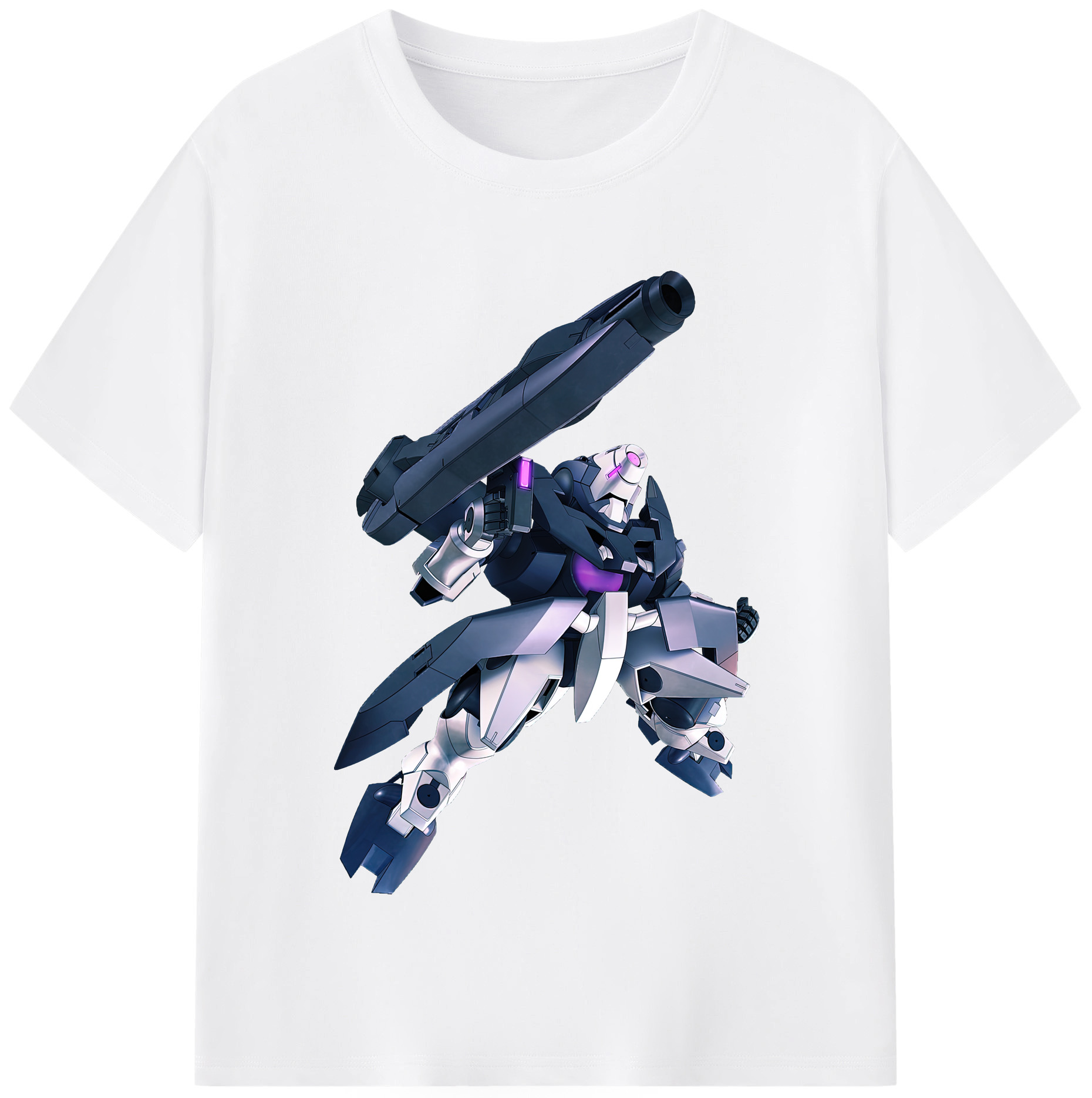 （画像用） 機動戦士ガンダム Mobile Suit Gundam 綿100％半袖Tシャツ（フロントプリント）