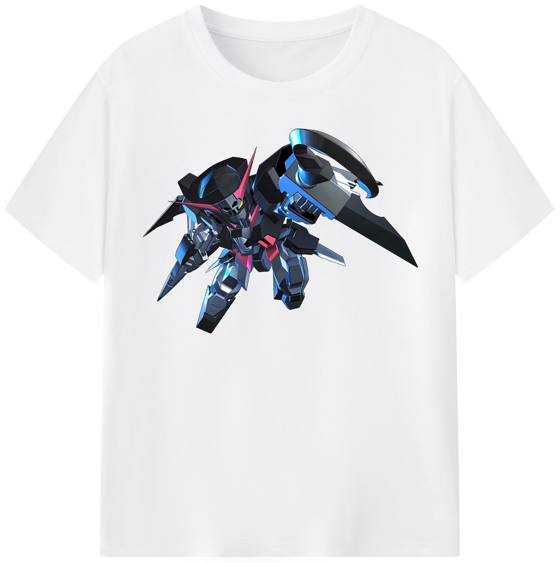 （画像用） 機動戦士ガンダム Mobile Suit Gundam 綿100％半袖Tシャツ（フロントプリント）