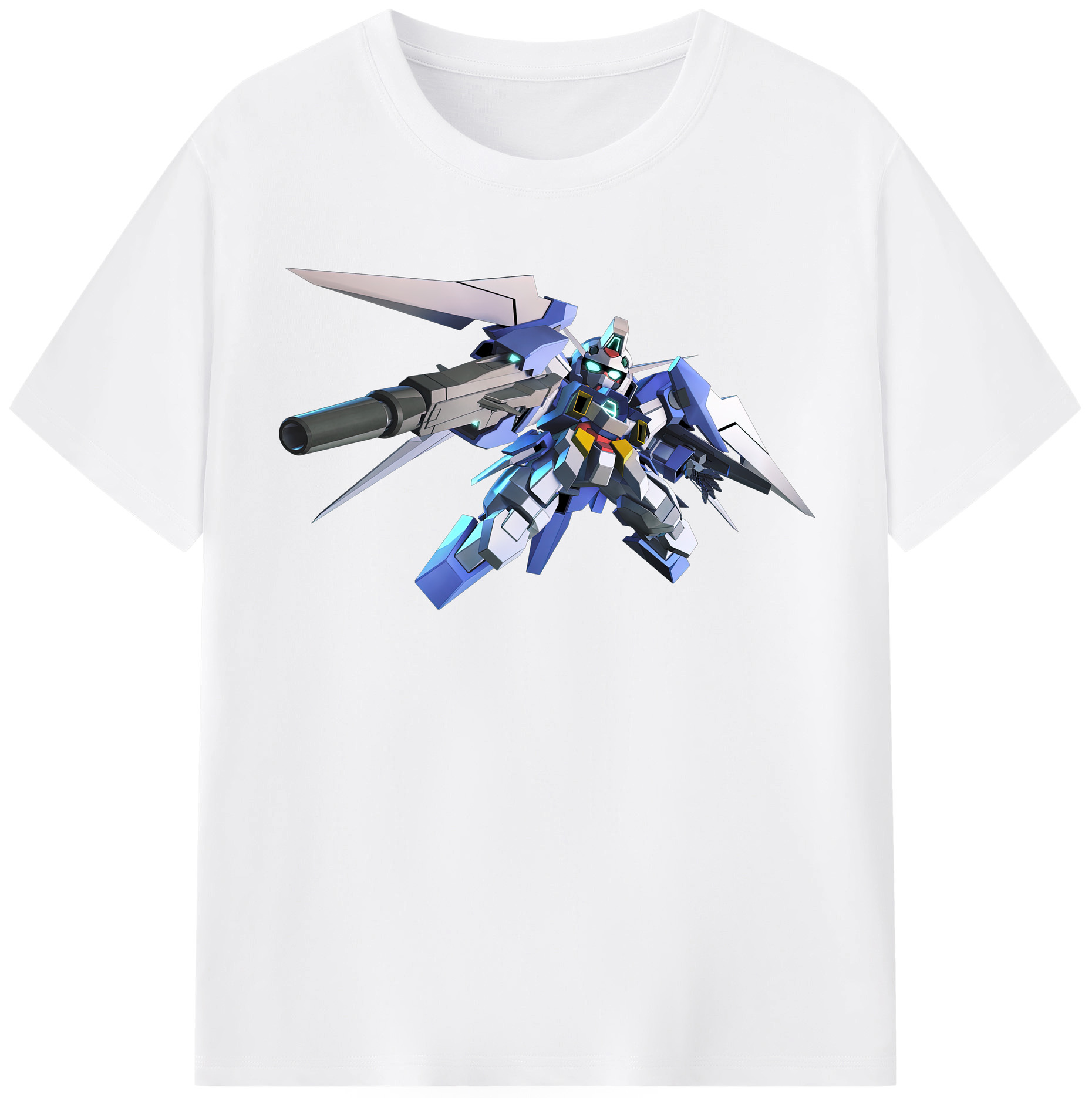 （画像用） 機動戦士ガンダム Mobile Suit Gundam 綿100％半袖Tシャツ（フロントプリント）