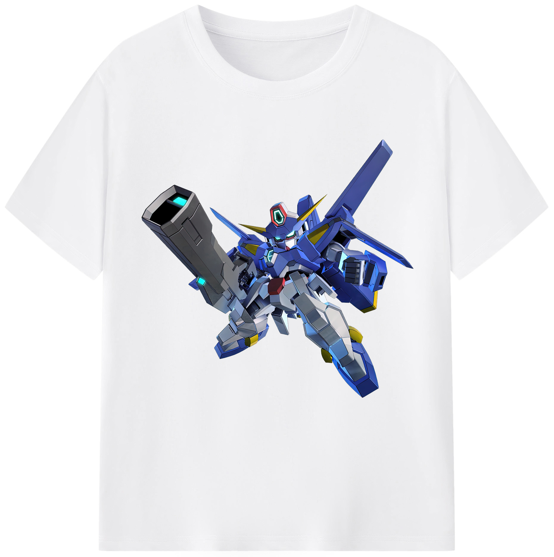 （画像用） 機動戦士ガンダム Mobile Suit Gundam 綿100％半袖Tシャツ（フロントプリント）