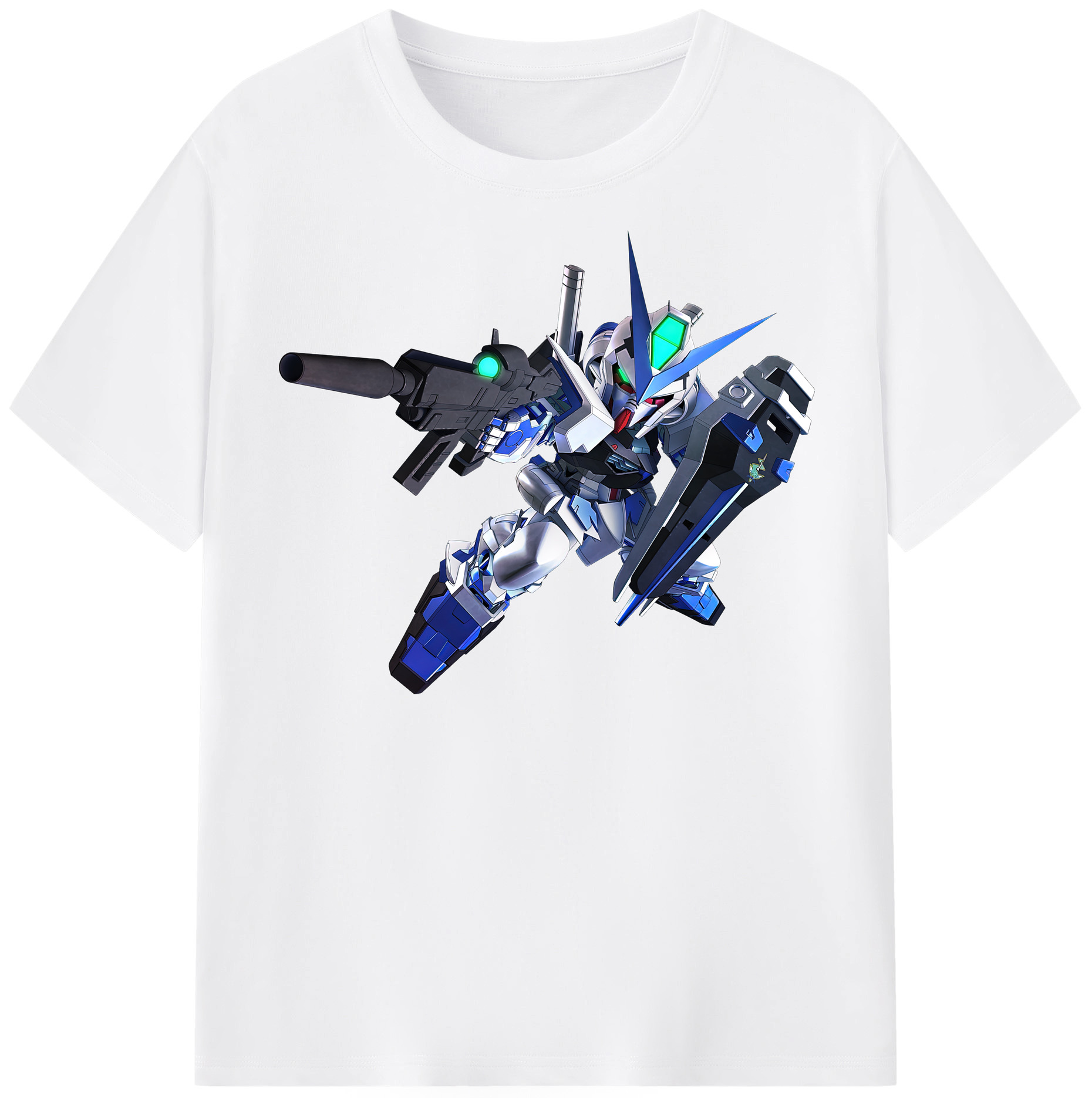 （画像用） 機動戦士ガンダム Mobile Suit Gundam 綿100％半袖Tシャツ（フロントプリント）