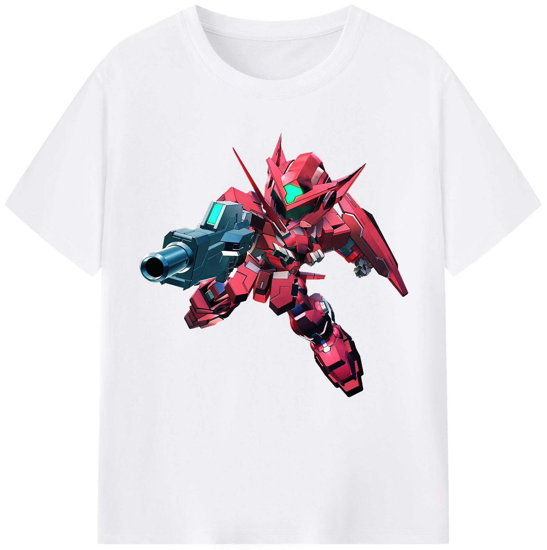 （画像用） 機動戦士ガンダム Mobile Suit Gundam 綿100％半袖Tシャツ（フロントプリント）