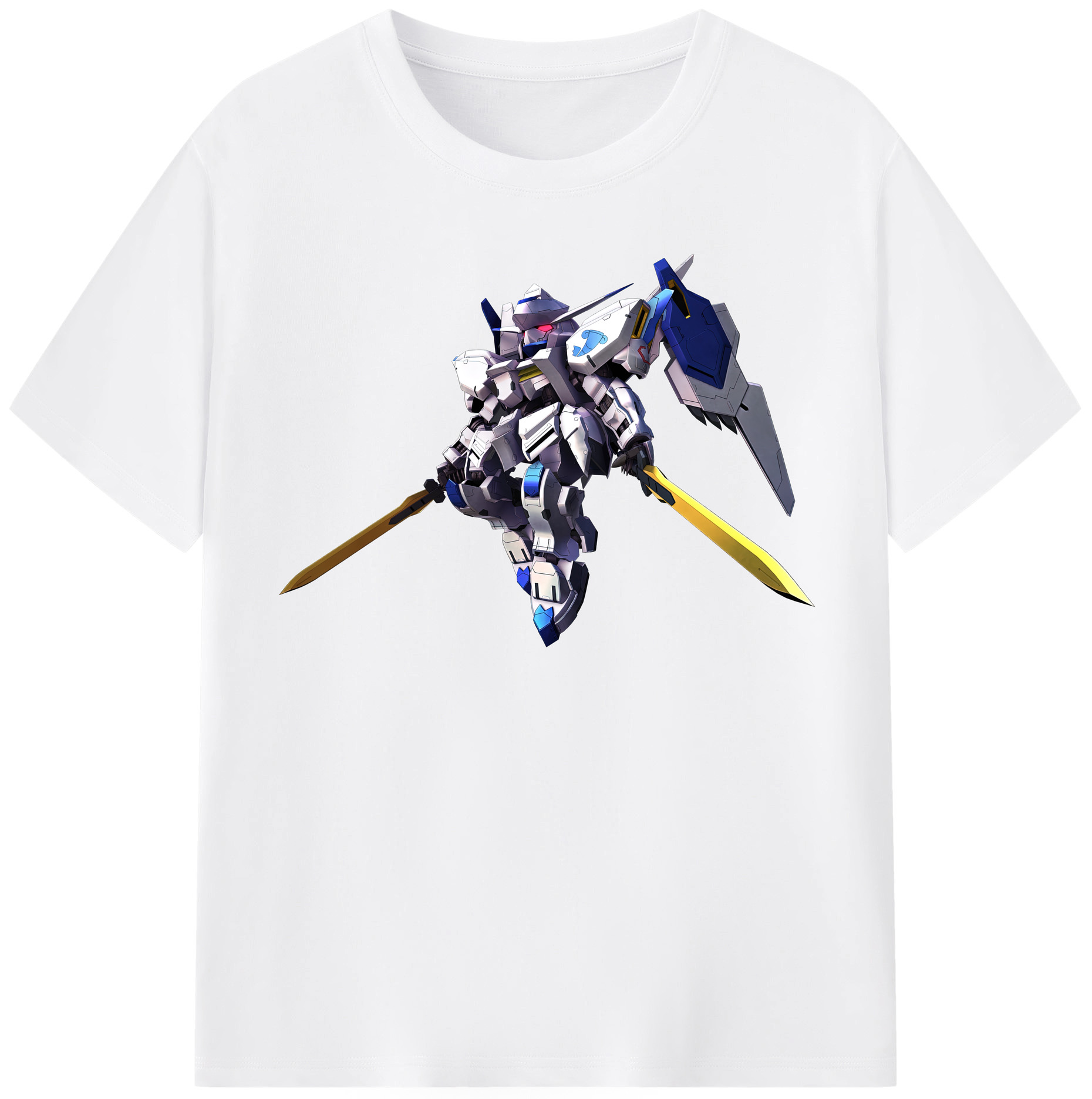 （画像用） 機動戦士ガンダム Mobile Suit Gundam 綿100％半袖Tシャツ（フロントプリント）