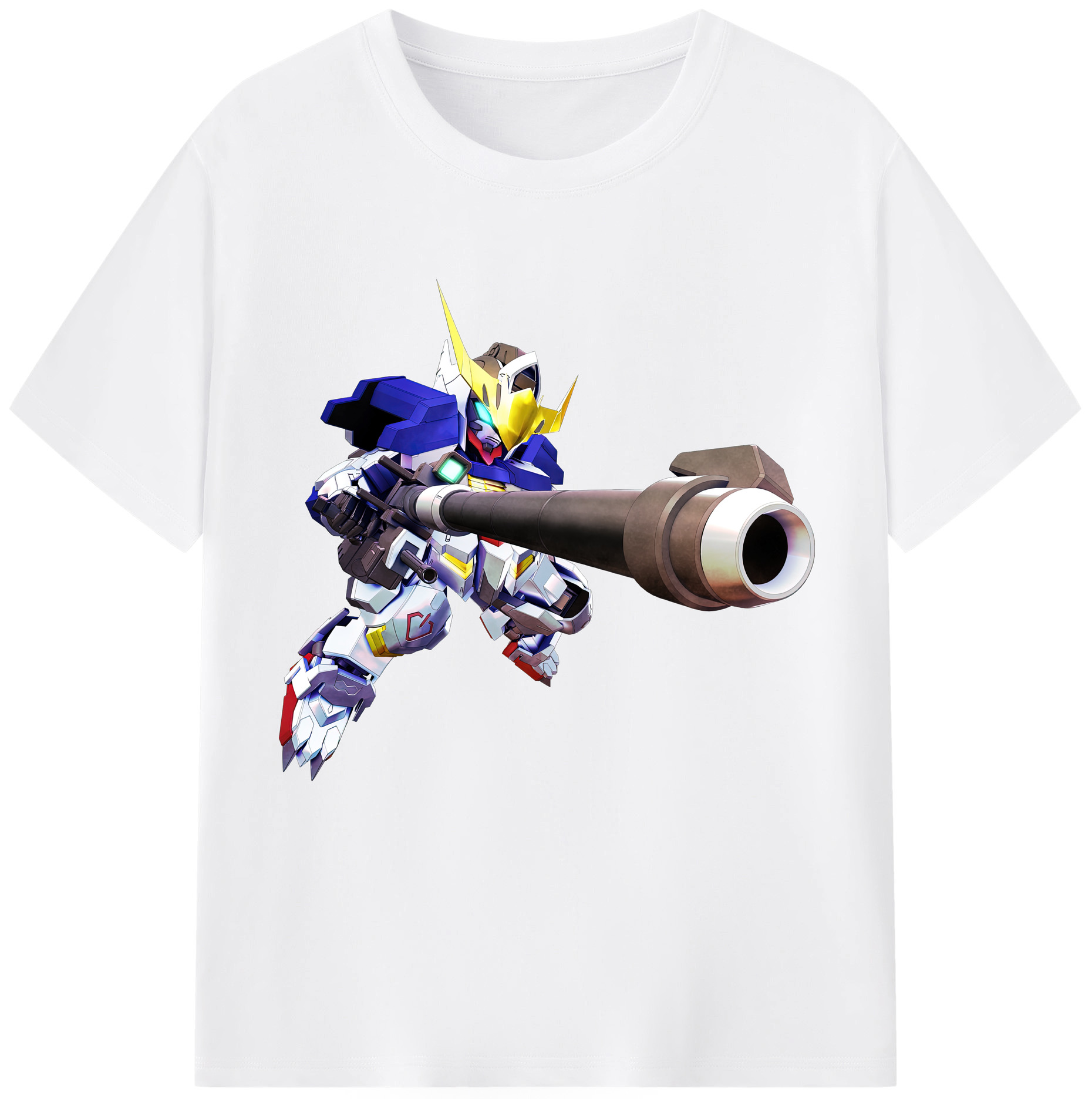 （画像用） 機動戦士ガンダム Mobile Suit Gundam 綿100％半袖Tシャツ（フロントプリント）