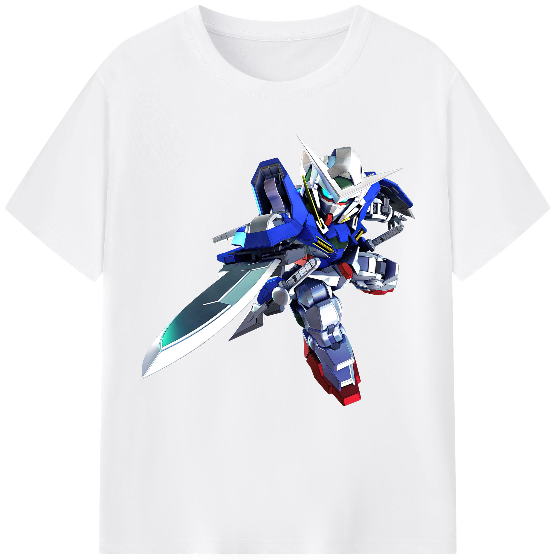 （画像用） 機動戦士ガンダム Mobile Suit Gundam 綿100％半袖Tシャツ（フロントプリント）