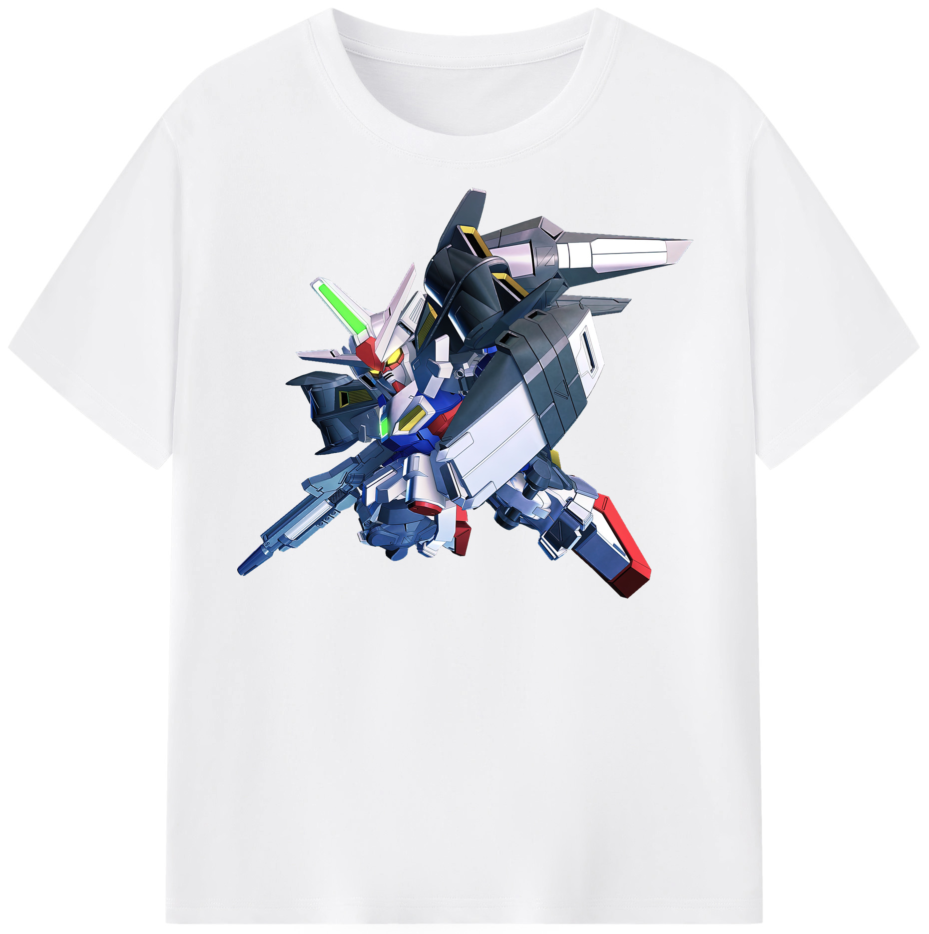 （画像用） 機動戦士ガンダム Mobile Suit Gundam 綿100％半袖Tシャツ（フロントプリント）