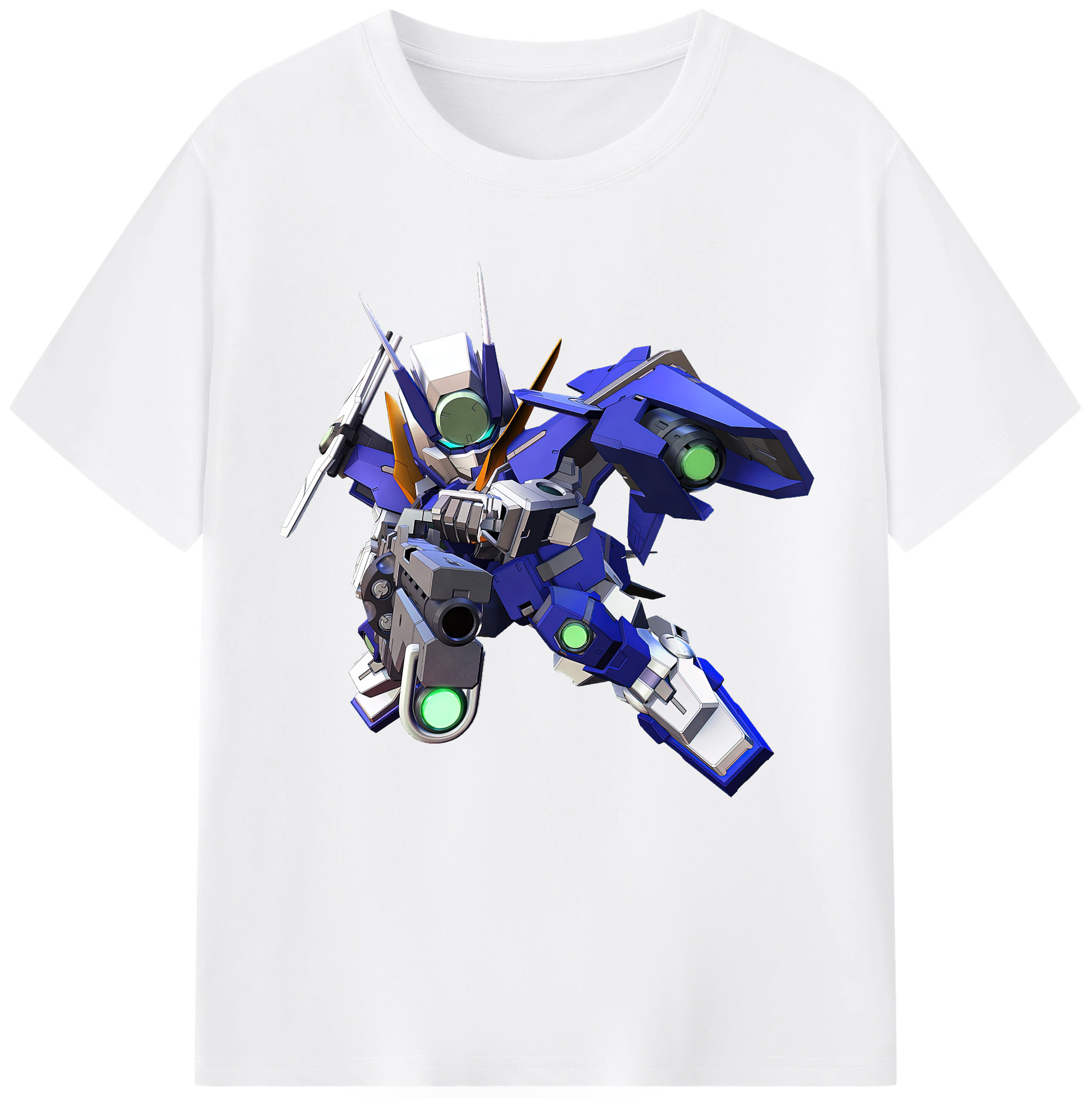（画像用） 機動戦士ガンダム Mobile Suit Gundam 綿100％半袖Tシャツ（フロントプリント）