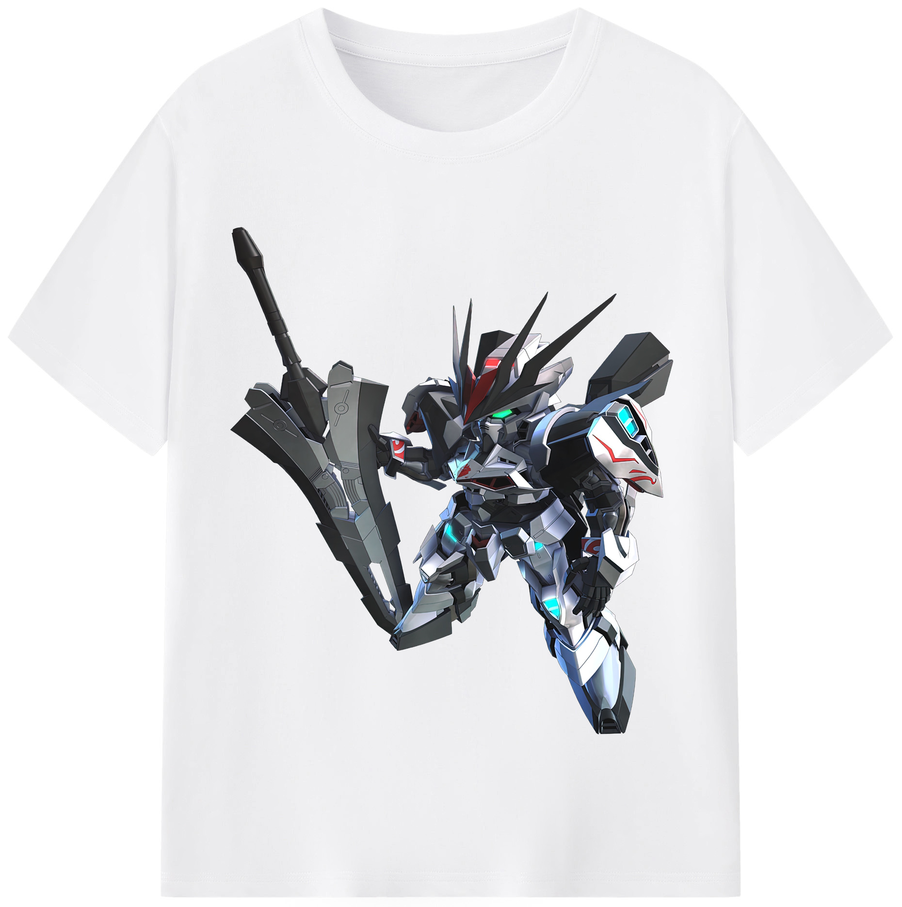 （画像用） 機動戦士ガンダム Mobile Suit Gundam 綿100％半袖Tシャツ（フロントプリント）