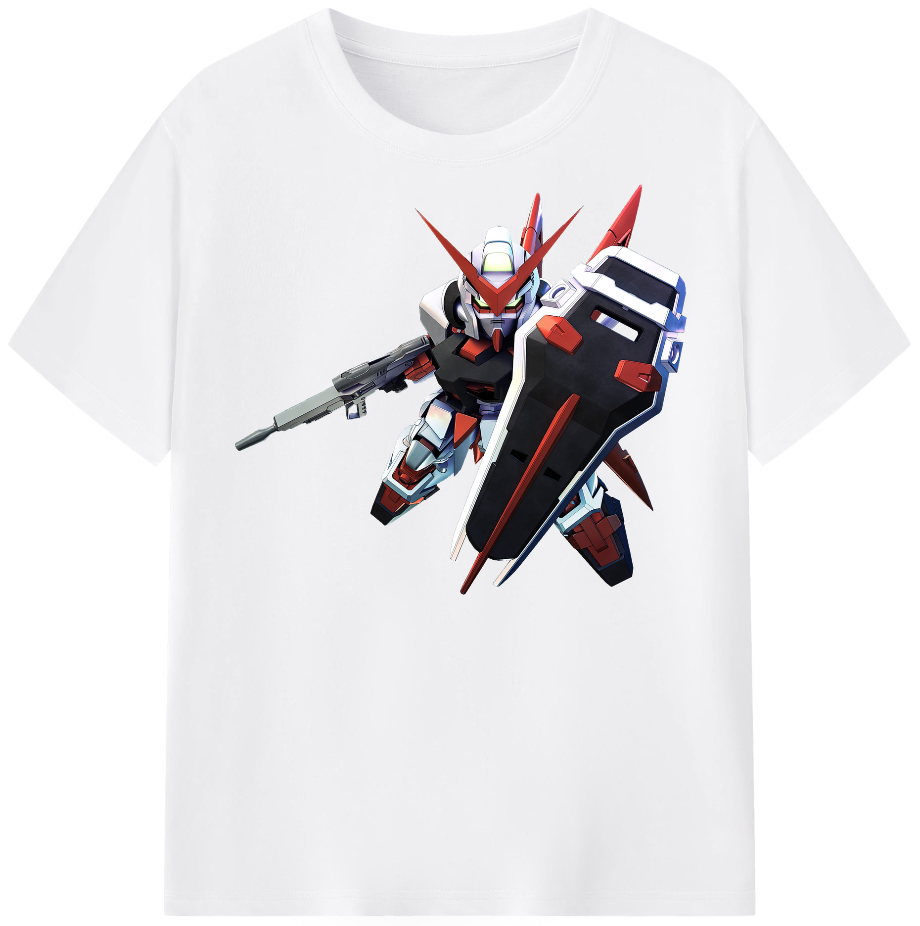 （画像用） 機動戦士ガンダム Mobile Suit Gundam 綿100％半袖Tシャツ（フロントプリント）