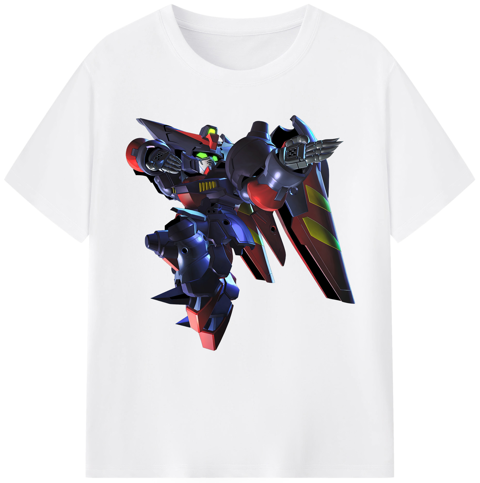 （画像用） 機動戦士ガンダム Mobile Suit Gundam 綿100％半袖Tシャツ（フロントプリント）
