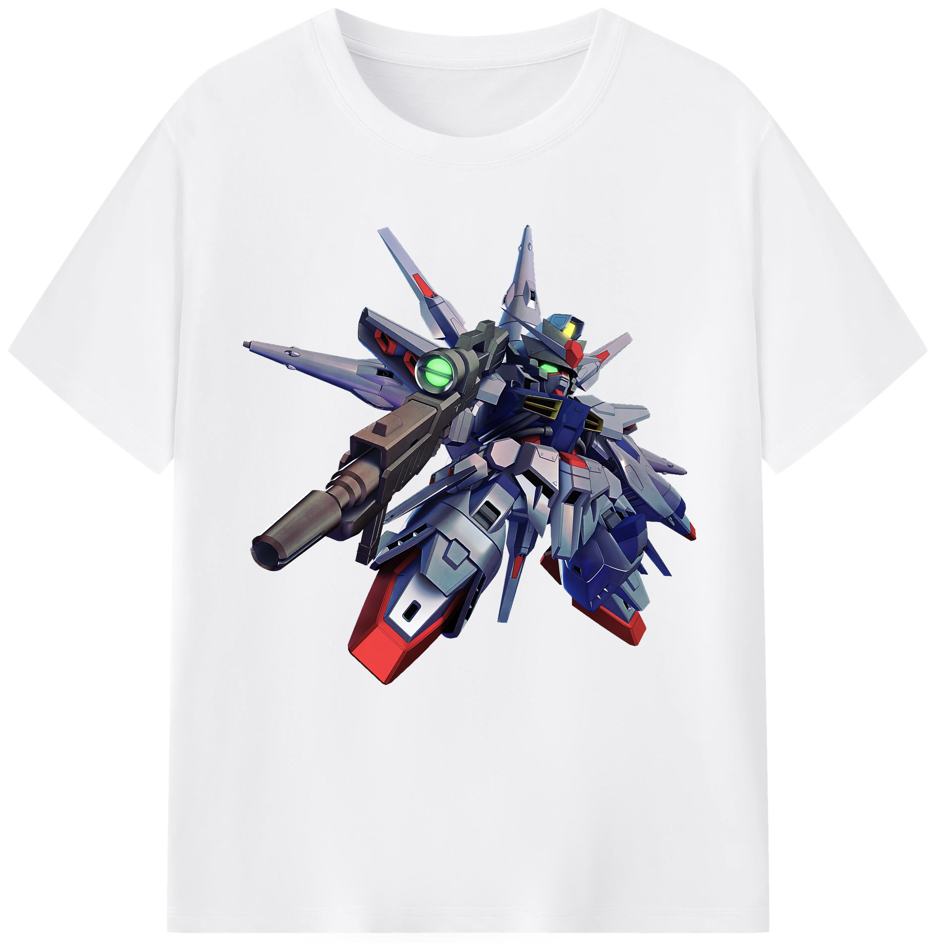 （画像用） 機動戦士ガンダム Mobile Suit Gundam 綿100％半袖Tシャツ（フロントプリント）