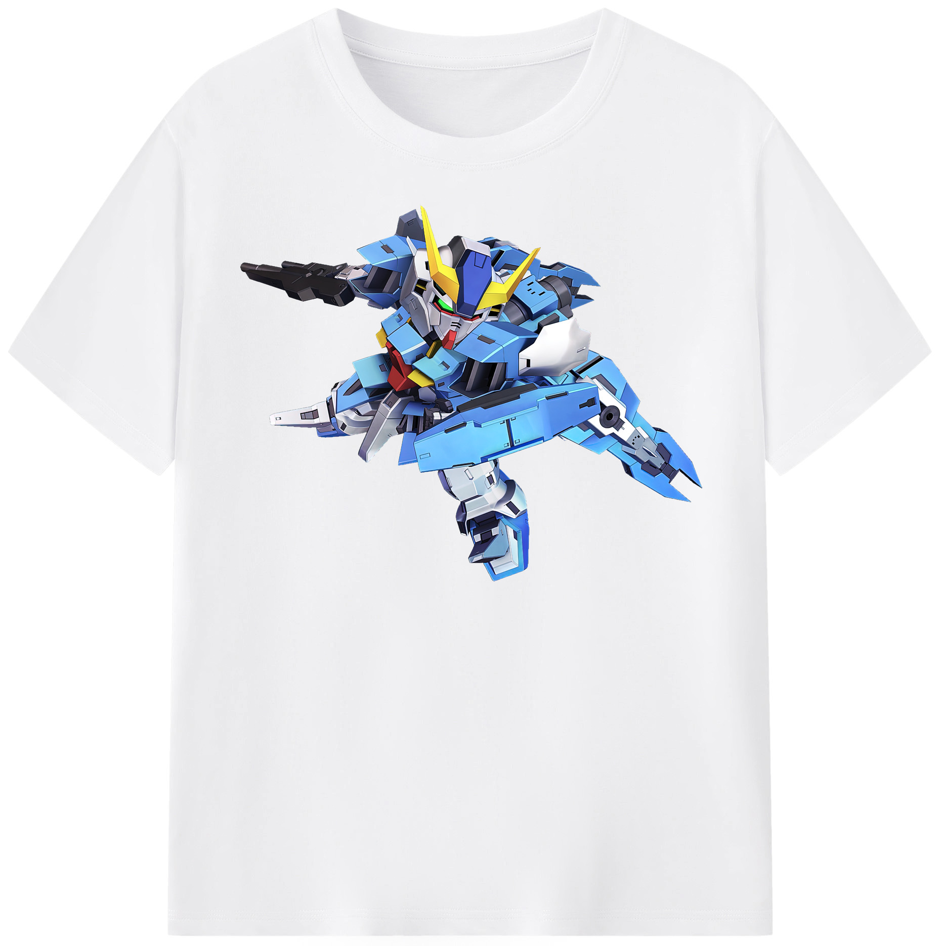 （画像用） 機動戦士ガンダム Mobile Suit Gundam 綿100％半袖Tシャツ（フロントプリント）