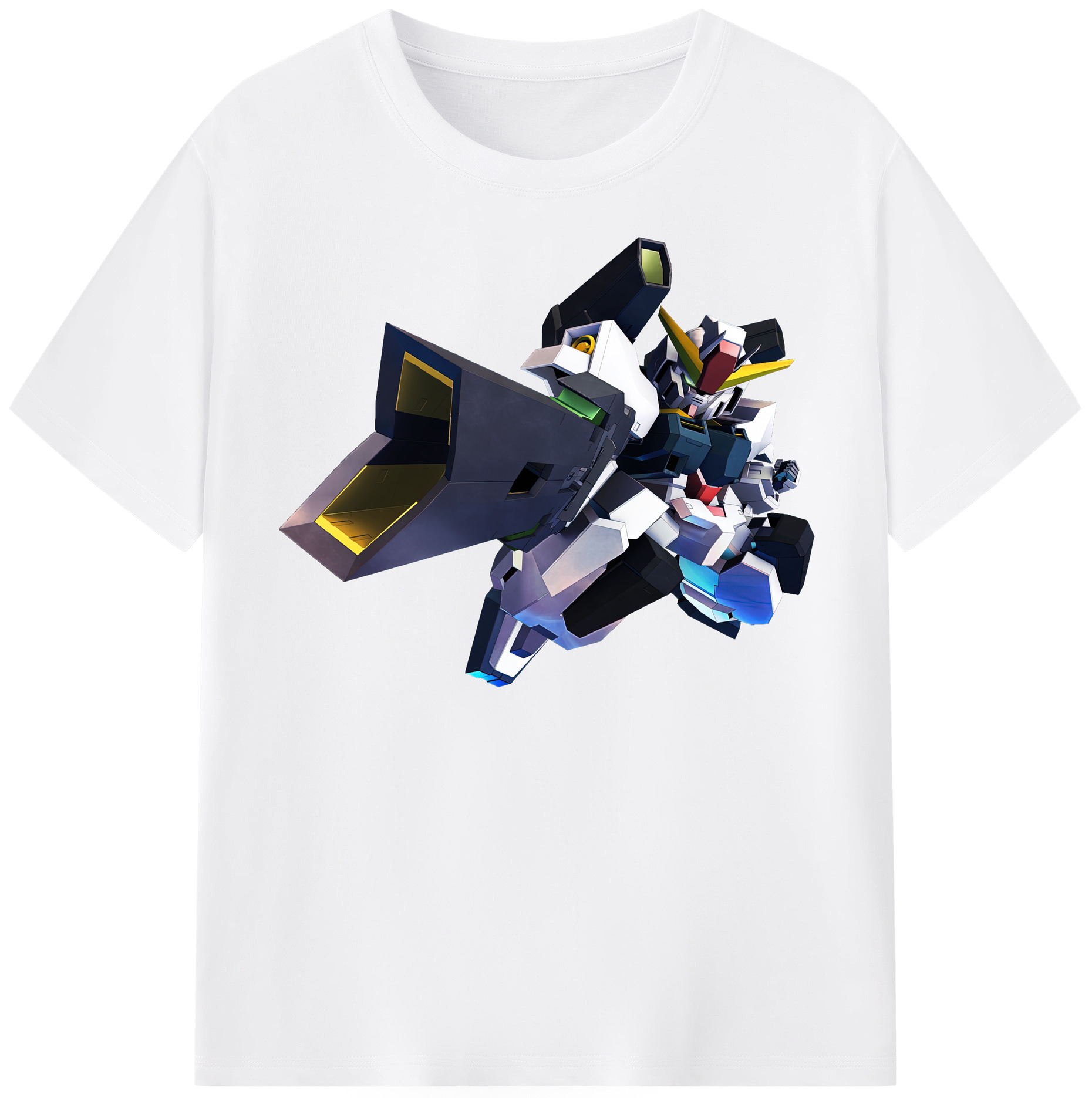 （画像用） 機動戦士ガンダム Mobile Suit Gundam 綿100％半袖Tシャツ（フロントプリント）