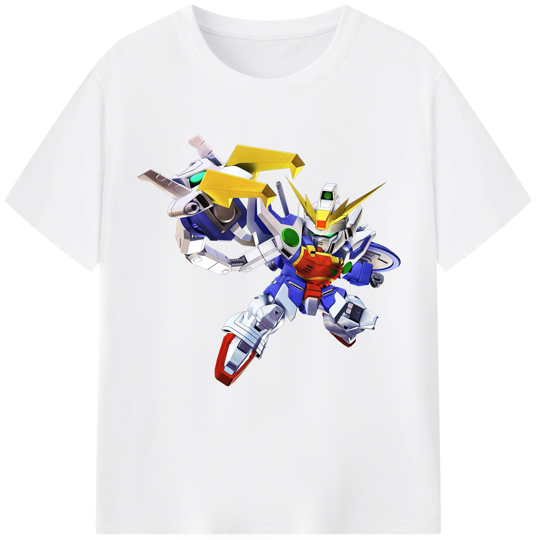（画像用） 機動戦士ガンダム Mobile Suit Gundam 綿100％半袖Tシャツ（フロントプリント）
