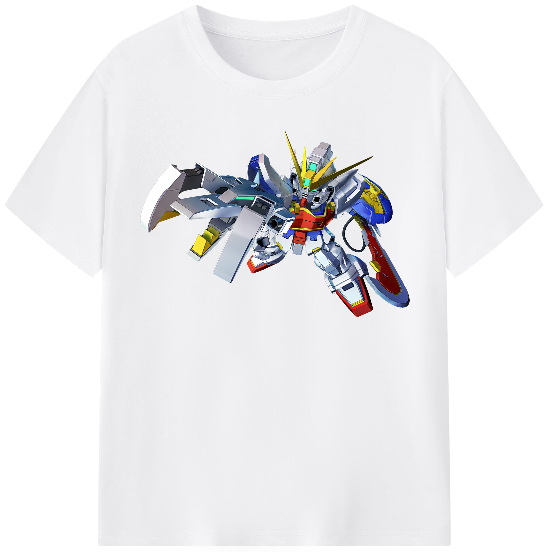 （画像用） 機動戦士ガンダム Mobile Suit Gundam 綿100％半袖Tシャツ（フロントプリント）