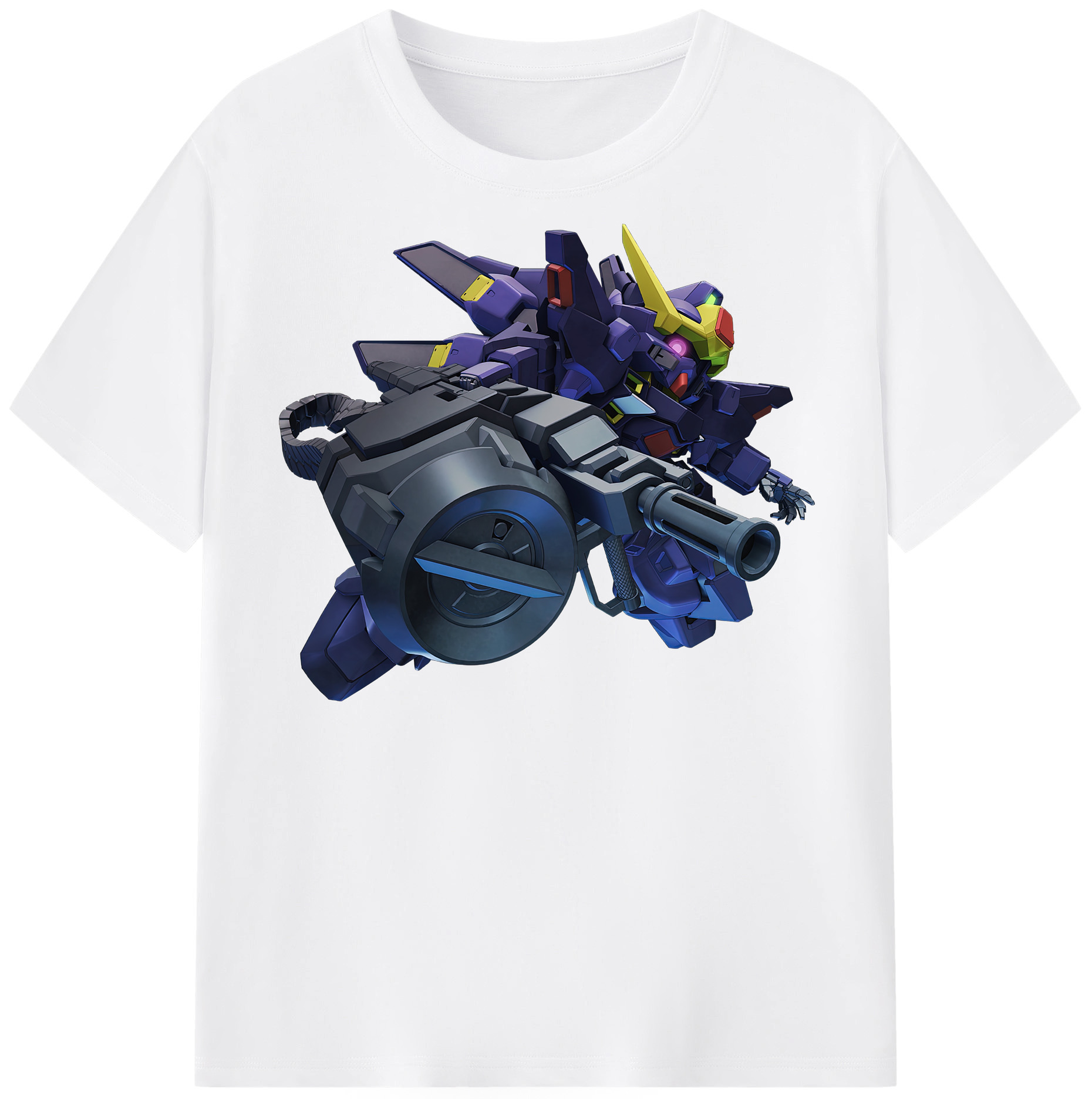 （画像用） 機動戦士ガンダム Mobile Suit Gundam 綿100％半袖Tシャツ（フロントプリント）