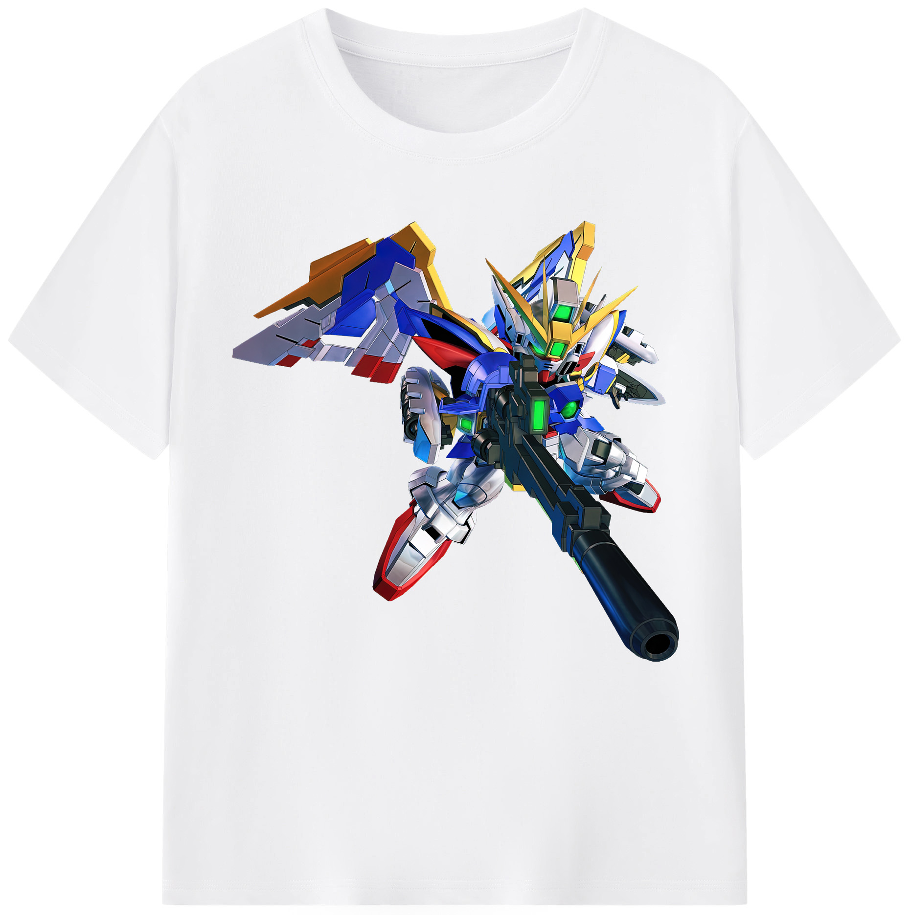 （画像用） 機動戦士ガンダム Mobile Suit Gundam 綿100％半袖Tシャツ（フロントプリント）