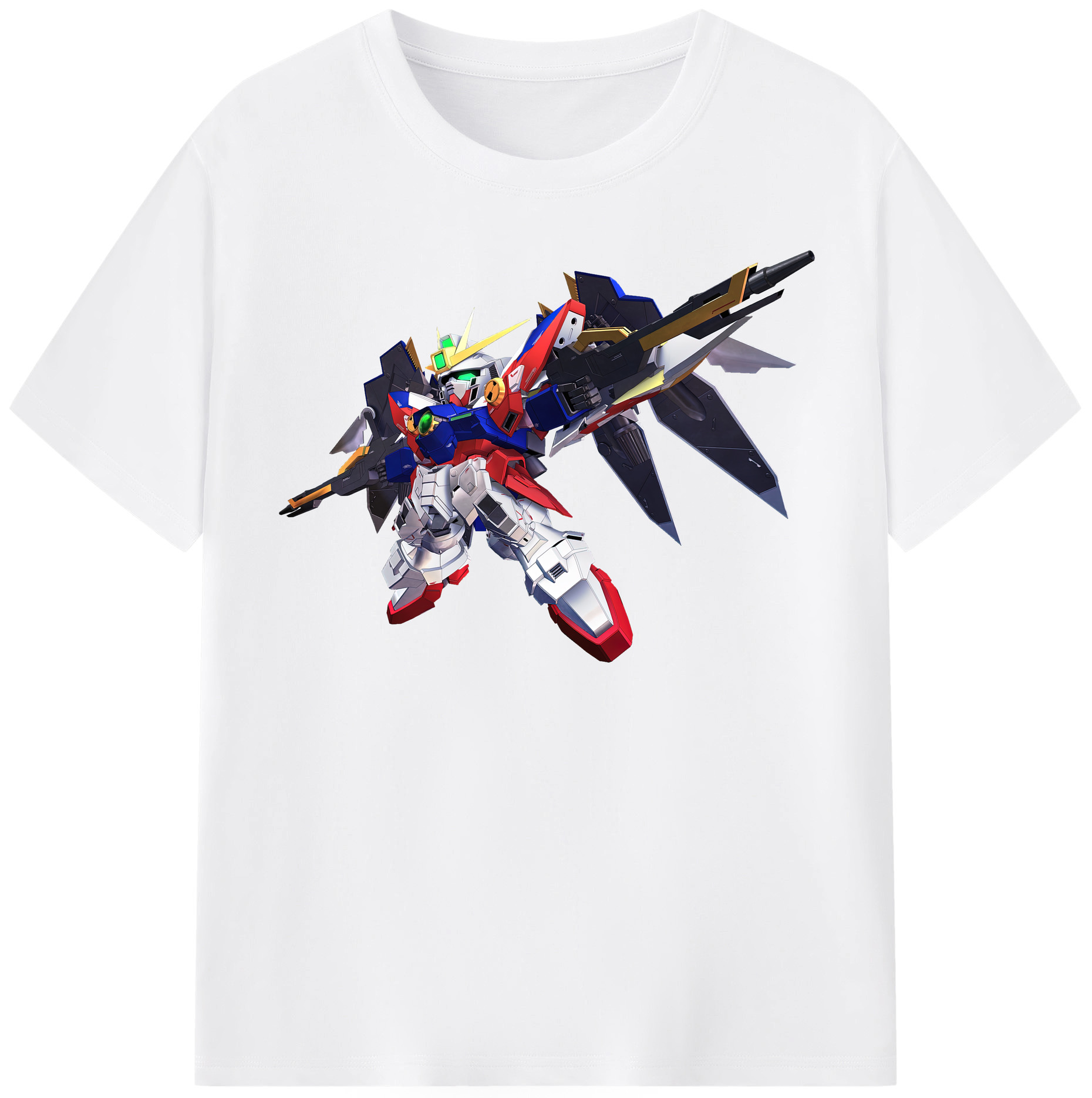 （画像用） 機動戦士ガンダム Mobile Suit Gundam 綿100％半袖Tシャツ（フロントプリント）