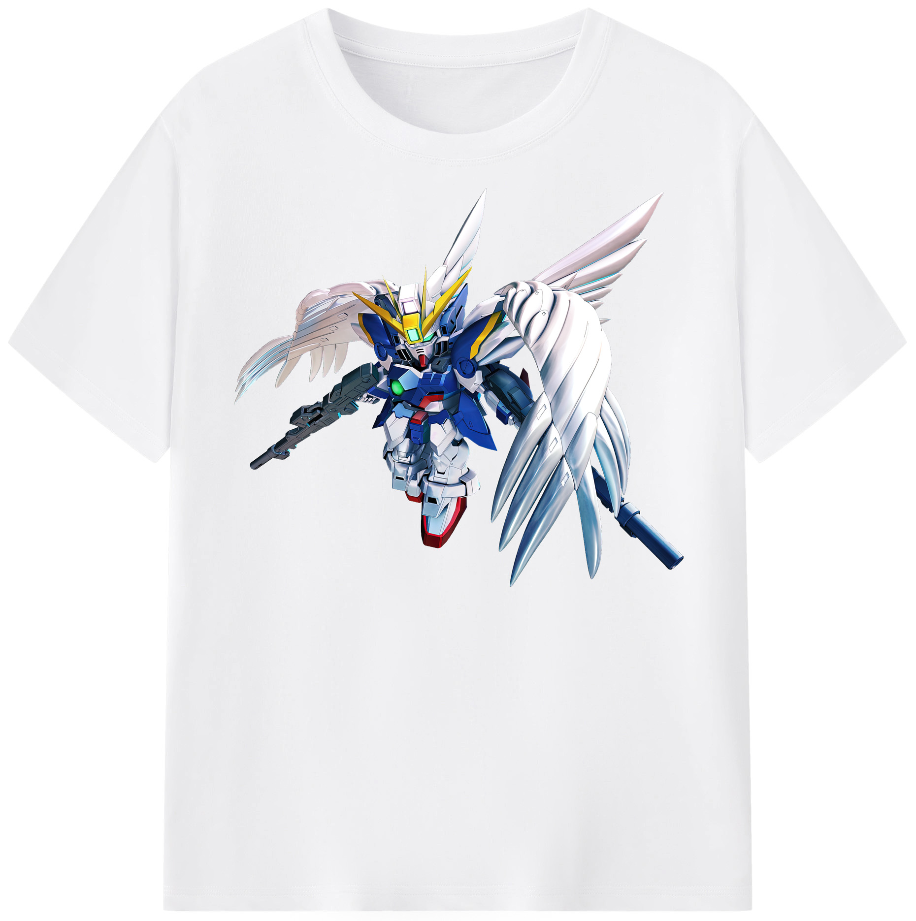 （画像用） 機動戦士ガンダム Mobile Suit Gundam 綿100％半袖Tシャツ（フロントプリント）