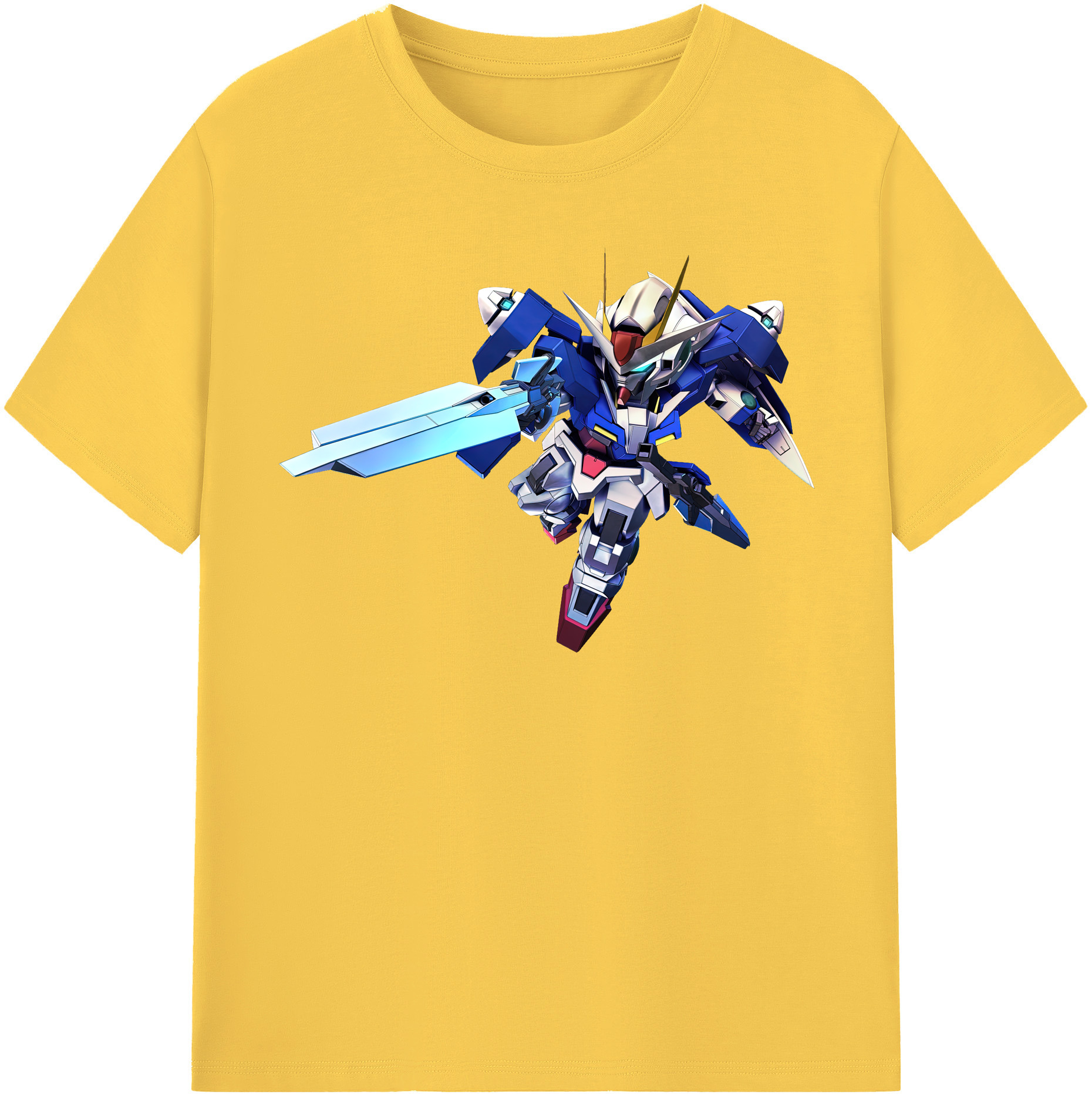（画像用） 機動戦士ガンダム Mobile Suit Gundam 綿100％半袖Tシャツ（フロントプリント）