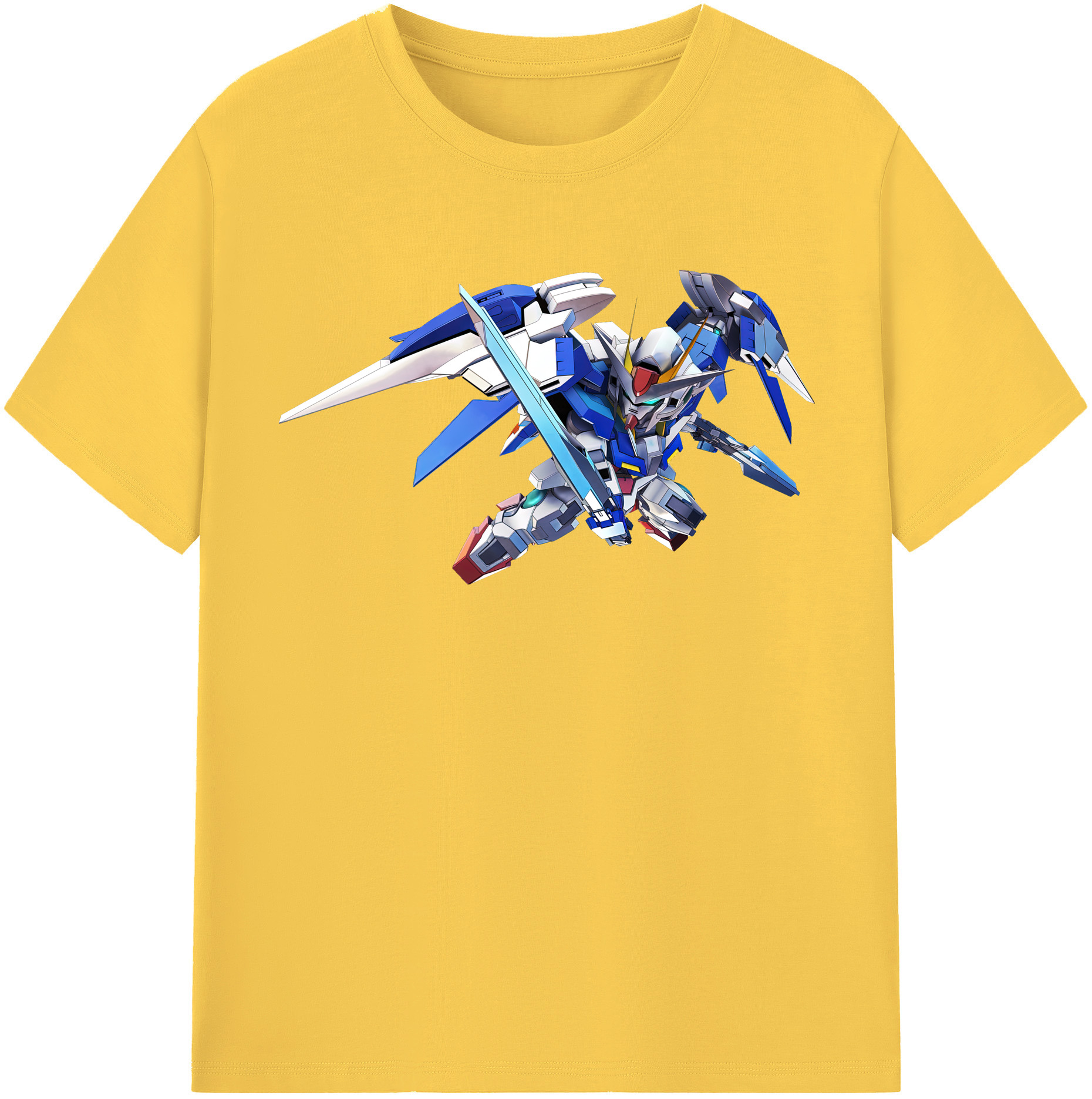 （画像用） 機動戦士ガンダム Mobile Suit Gundam 綿100％半袖Tシャツ（フロントプリント）