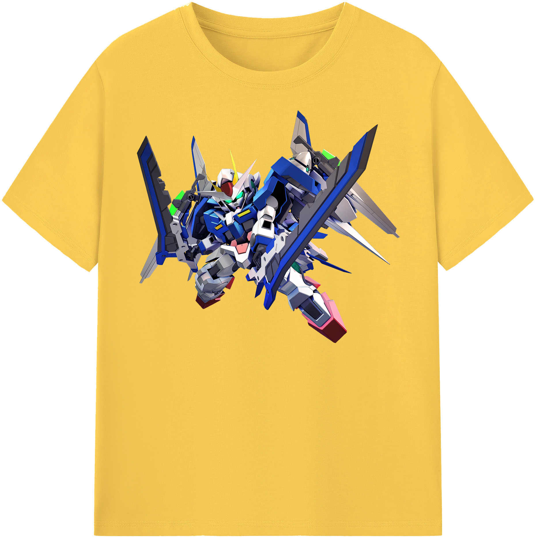 （画像用） 機動戦士ガンダム Mobile Suit Gundam 綿100％半袖Tシャツ（フロントプリント）