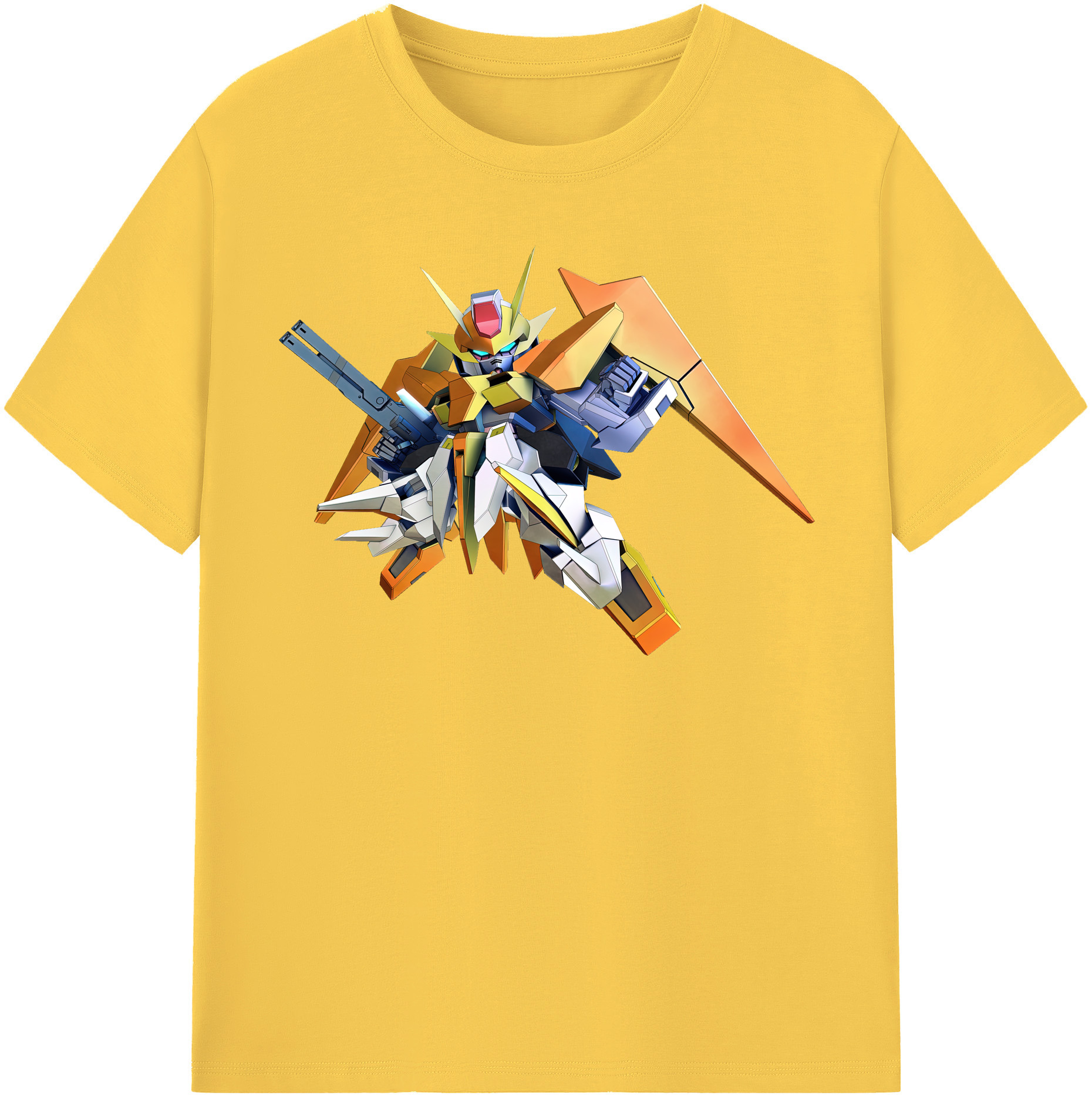 （画像用） 機動戦士ガンダム Mobile Suit Gundam 綿100％半袖Tシャツ（フロントプリント）