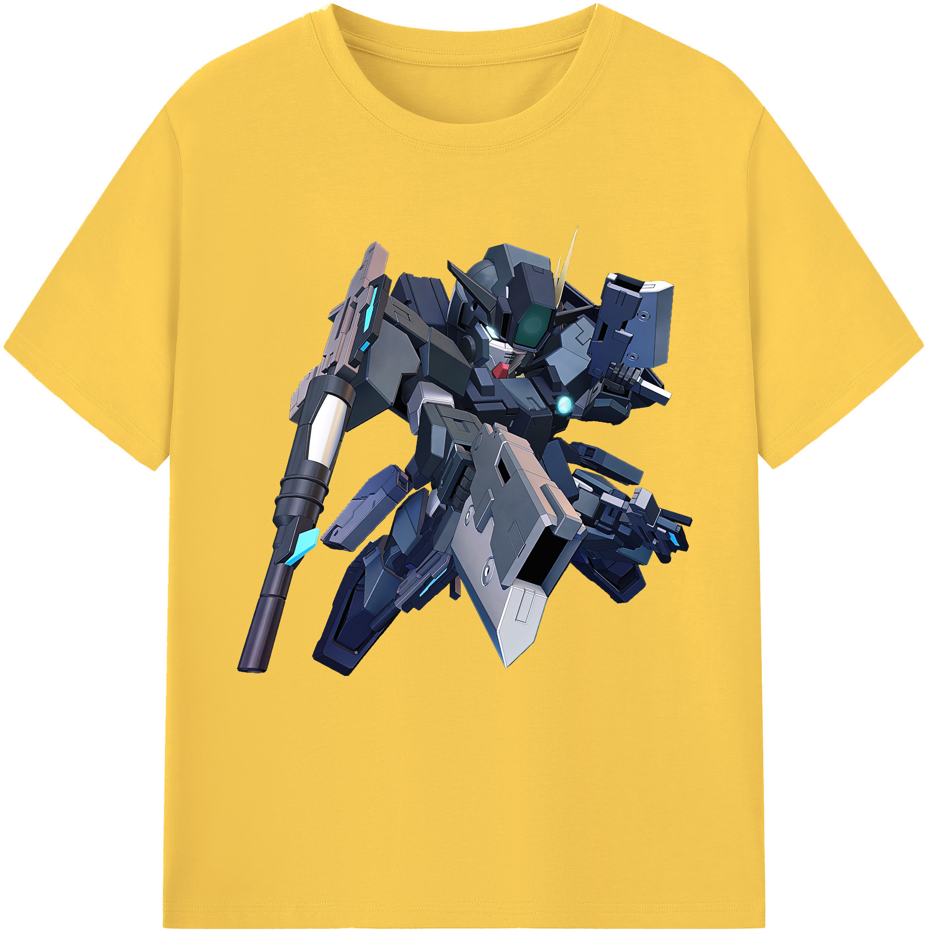 （画像用） 機動戦士ガンダム Mobile Suit Gundam 綿100％半袖Tシャツ（フロントプリント）