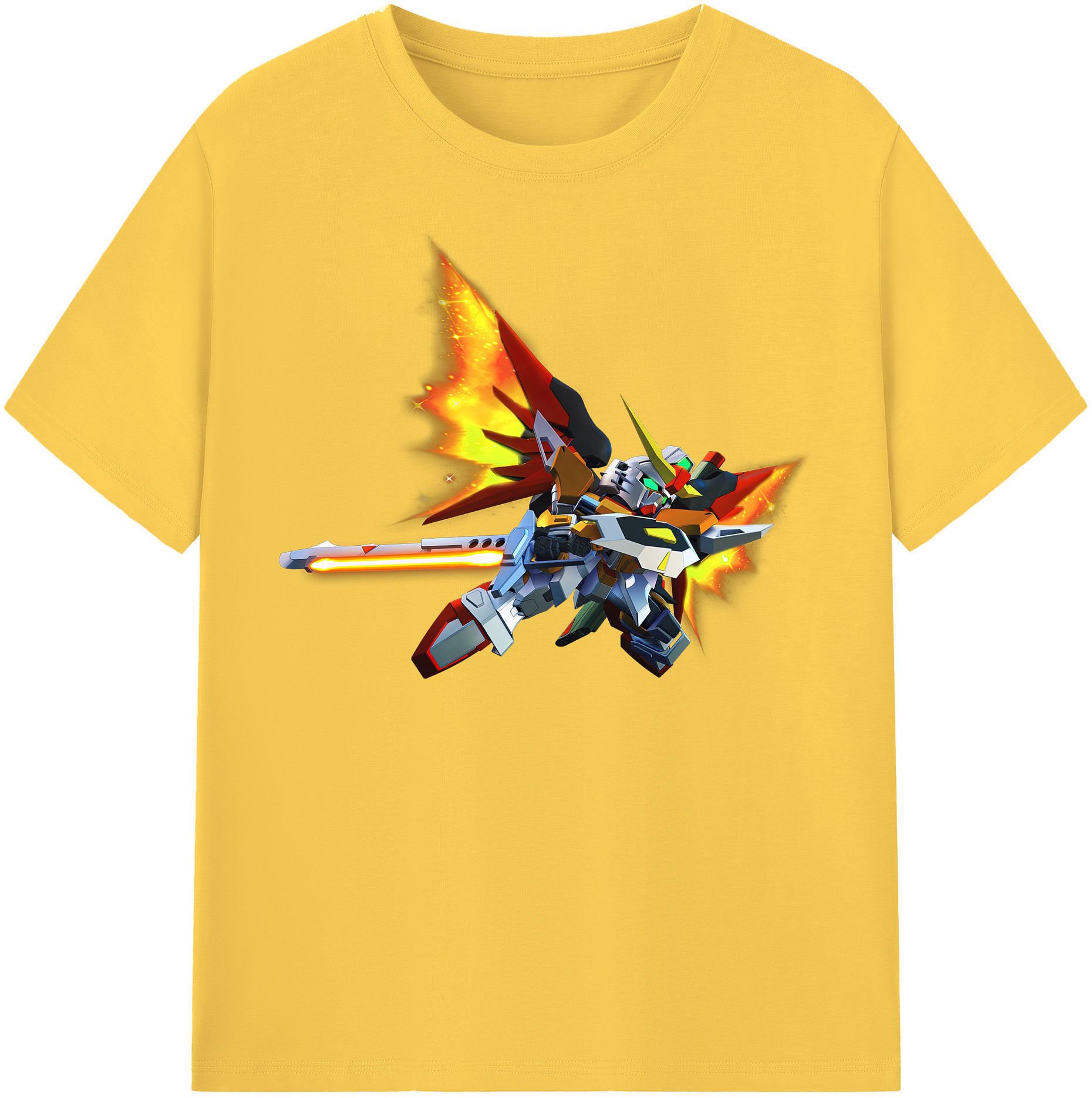 （画像用） 機動戦士ガンダム Mobile Suit Gundam 綿100％半袖Tシャツ（フロントプリント）