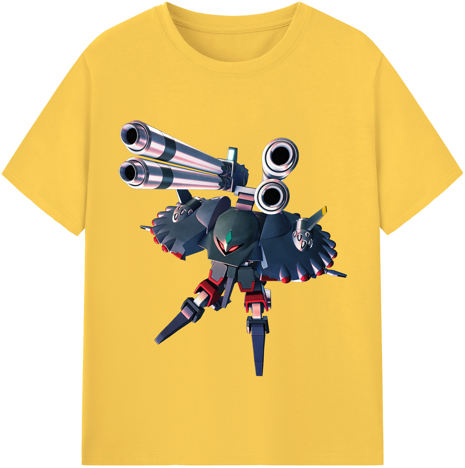（画像用） 機動戦士ガンダム Mobile Suit Gundam 綿100％半袖Tシャツ（フロントプリント）