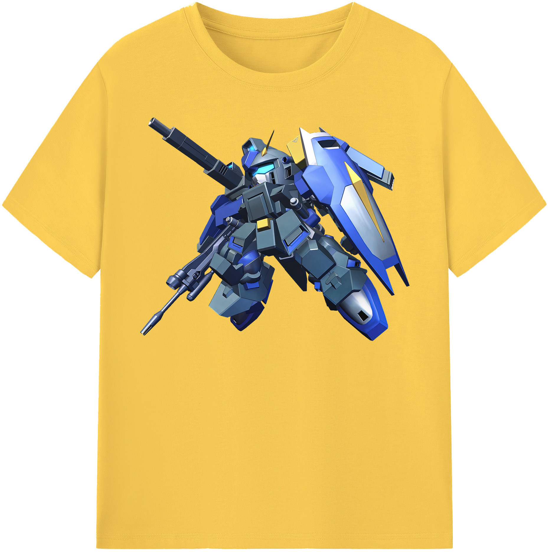（画像用） 機動戦士ガンダム Mobile Suit Gundam 綿100％半袖Tシャツ（フロントプリント）