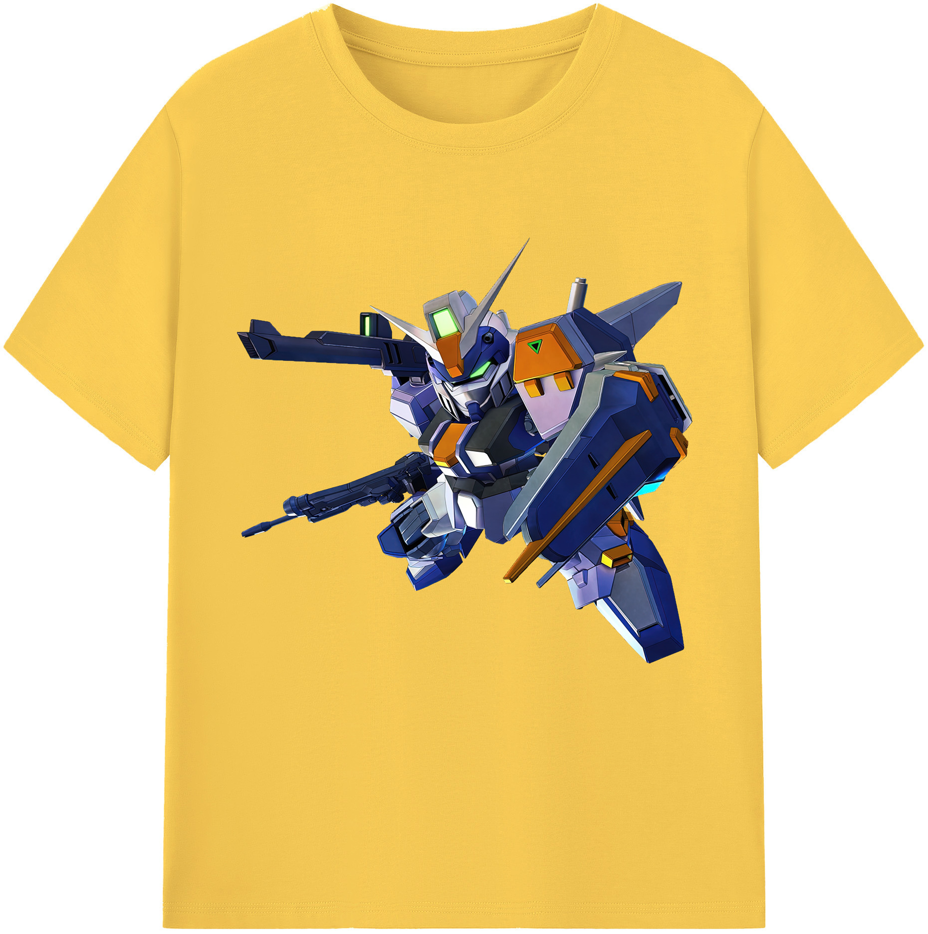 （画像用） 機動戦士ガンダム Mobile Suit Gundam 綿100％半袖Tシャツ（フロントプリント）