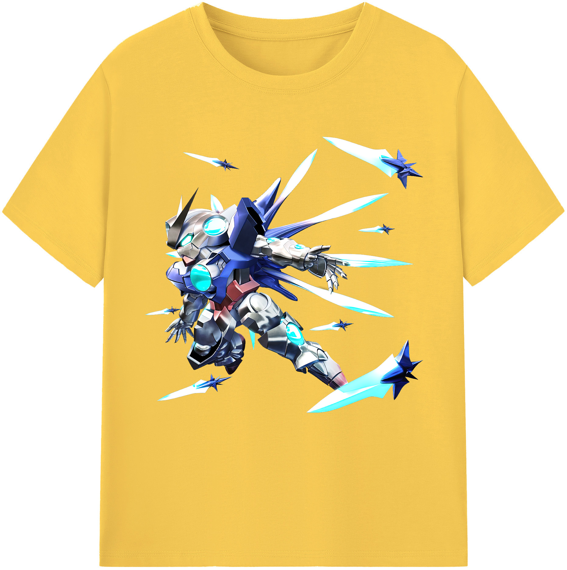 （画像用） 機動戦士ガンダム Mobile Suit Gundam 綿100％半袖Tシャツ（フロントプリント）