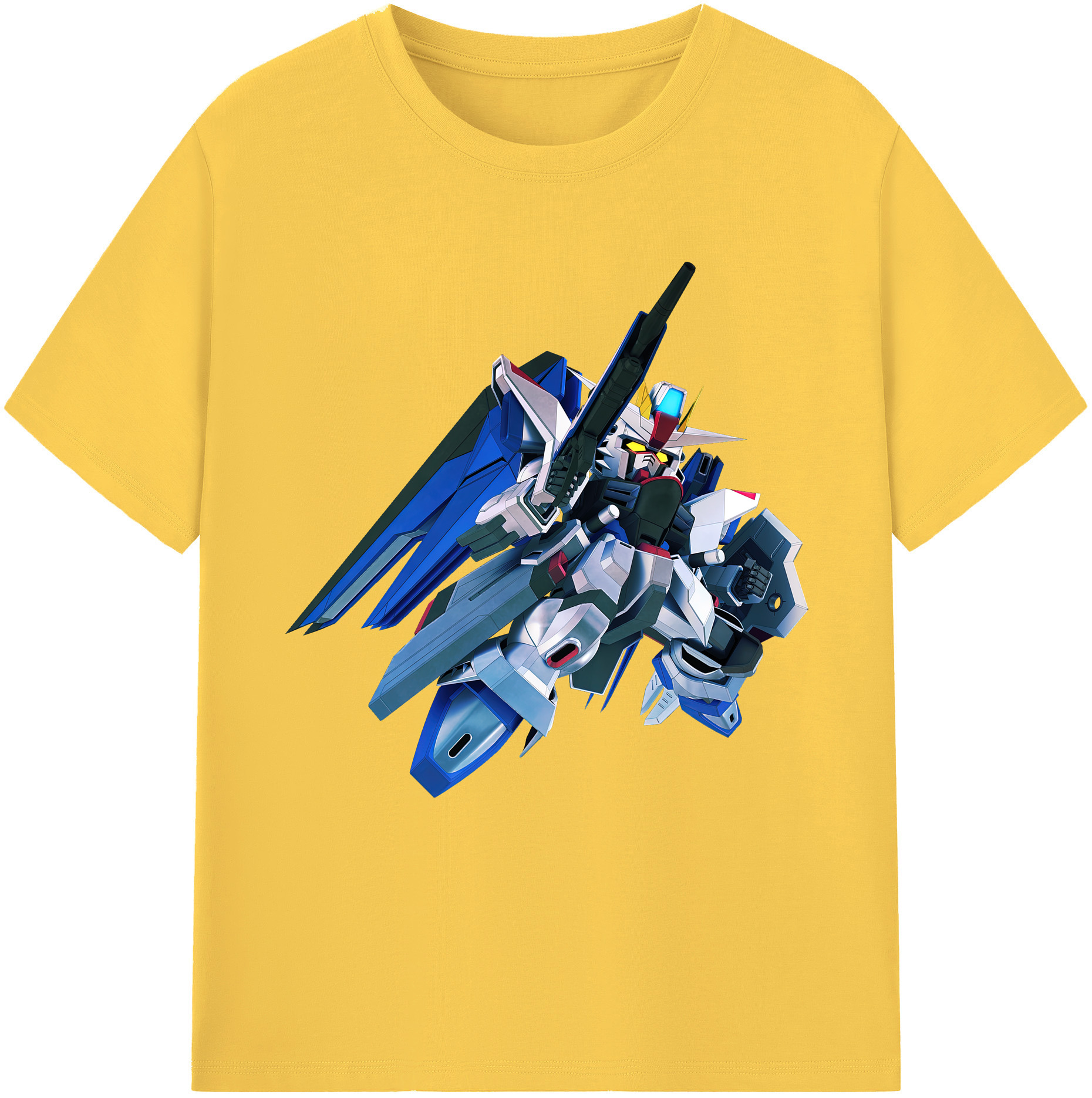 （画像用） 機動戦士ガンダム Mobile Suit Gundam 綿100％半袖Tシャツ（フロントプリント）