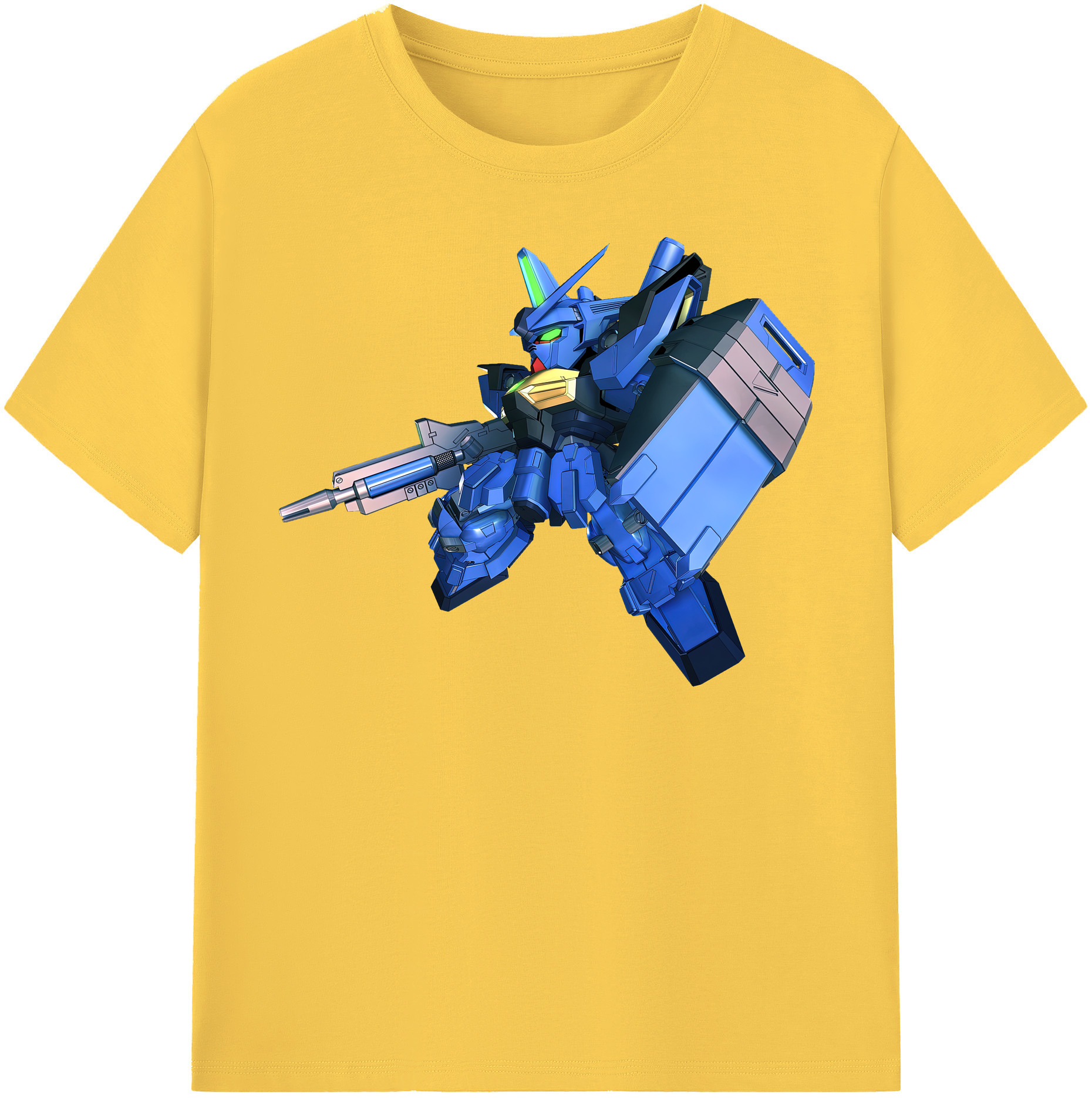 （画像用） 機動戦士ガンダム Mobile Suit Gundam 綿100％半袖Tシャツ（フロントプリント）