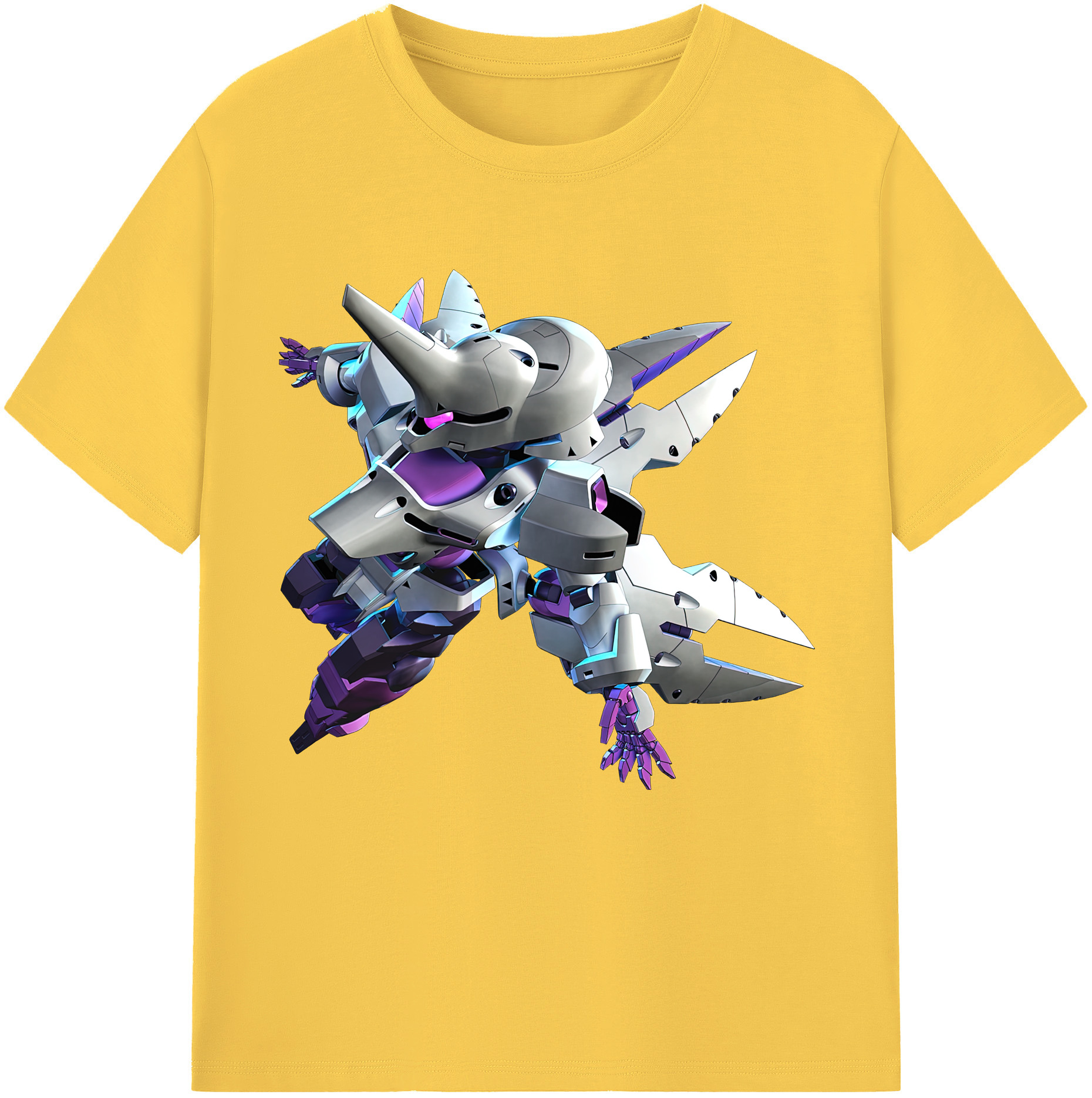 （画像用） 機動戦士ガンダム Mobile Suit Gundam 綿100％半袖Tシャツ（フロントプリント）