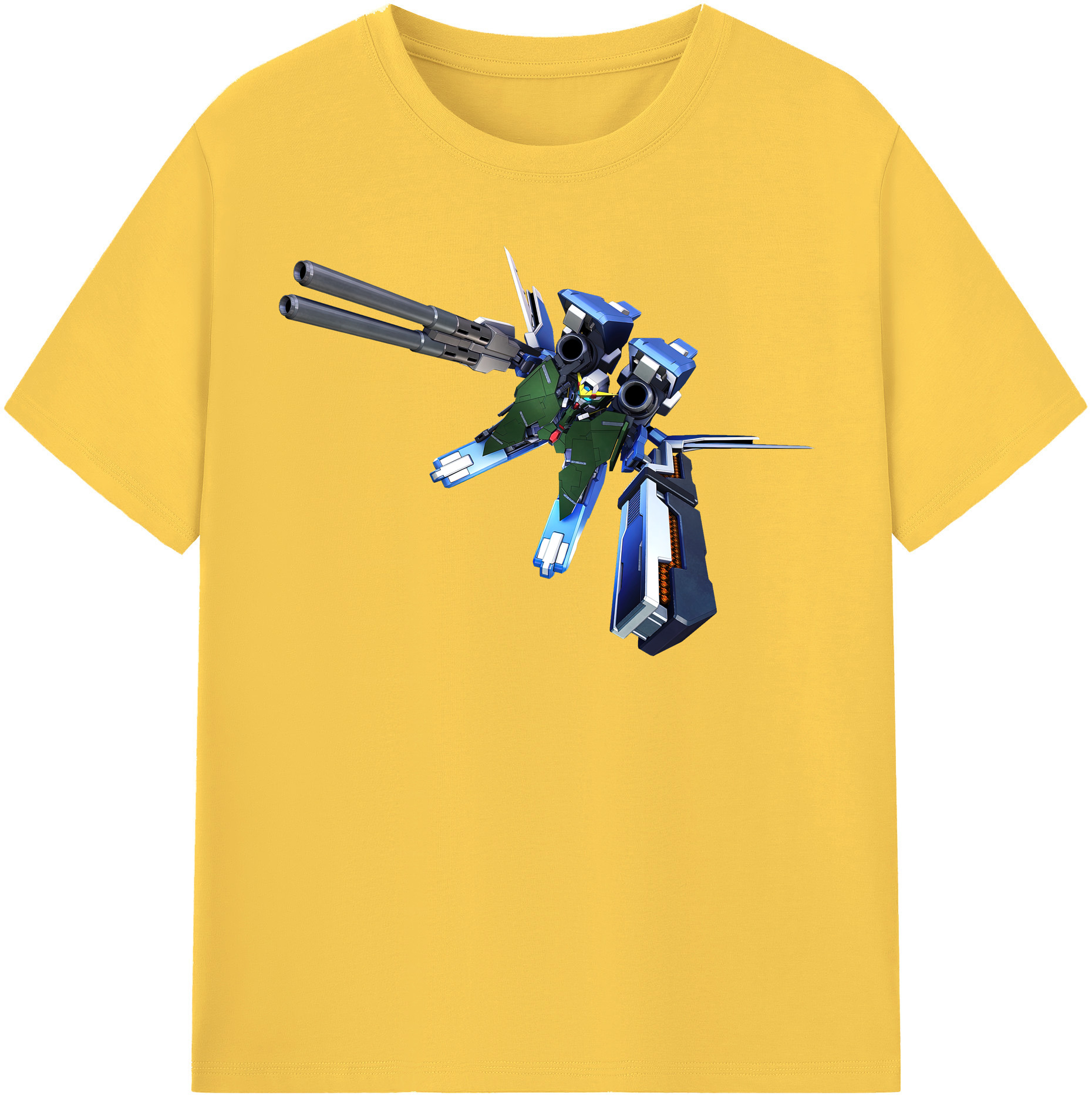 （画像用） 機動戦士ガンダム Mobile Suit Gundam 綿100％半袖Tシャツ（フロントプリント）
