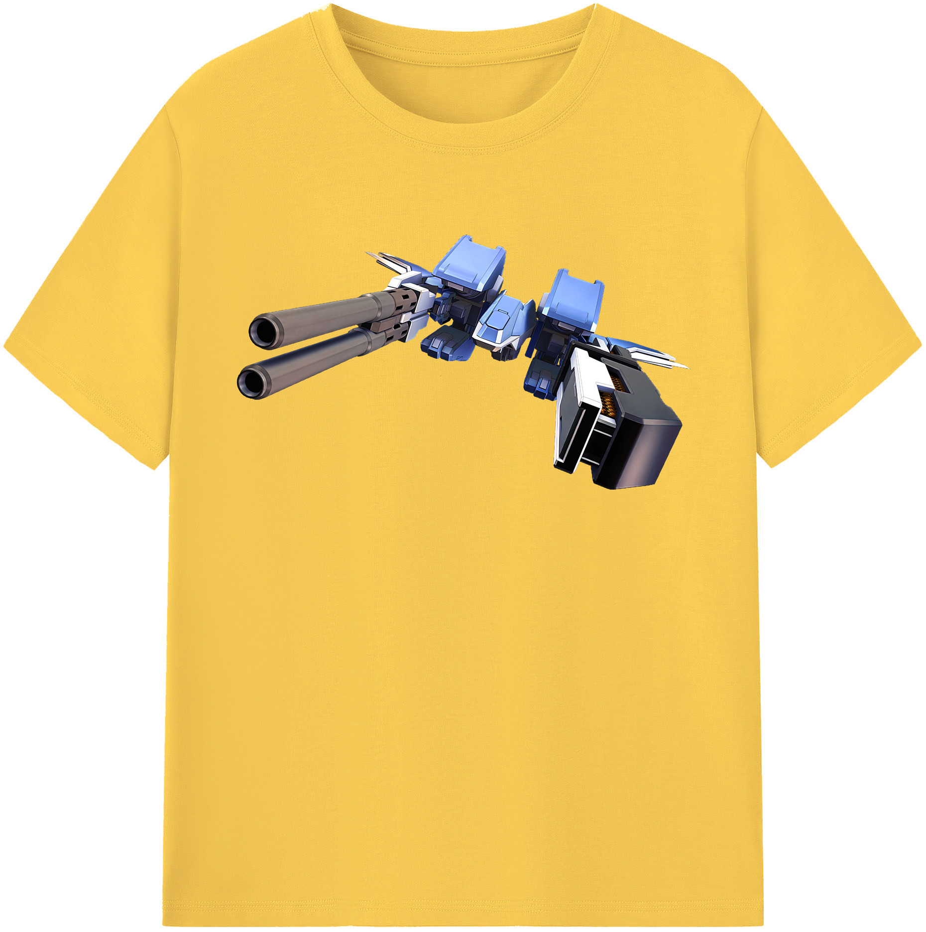 （画像用） 機動戦士ガンダム Mobile Suit Gundam 綿100％半袖Tシャツ（フロントプリント）