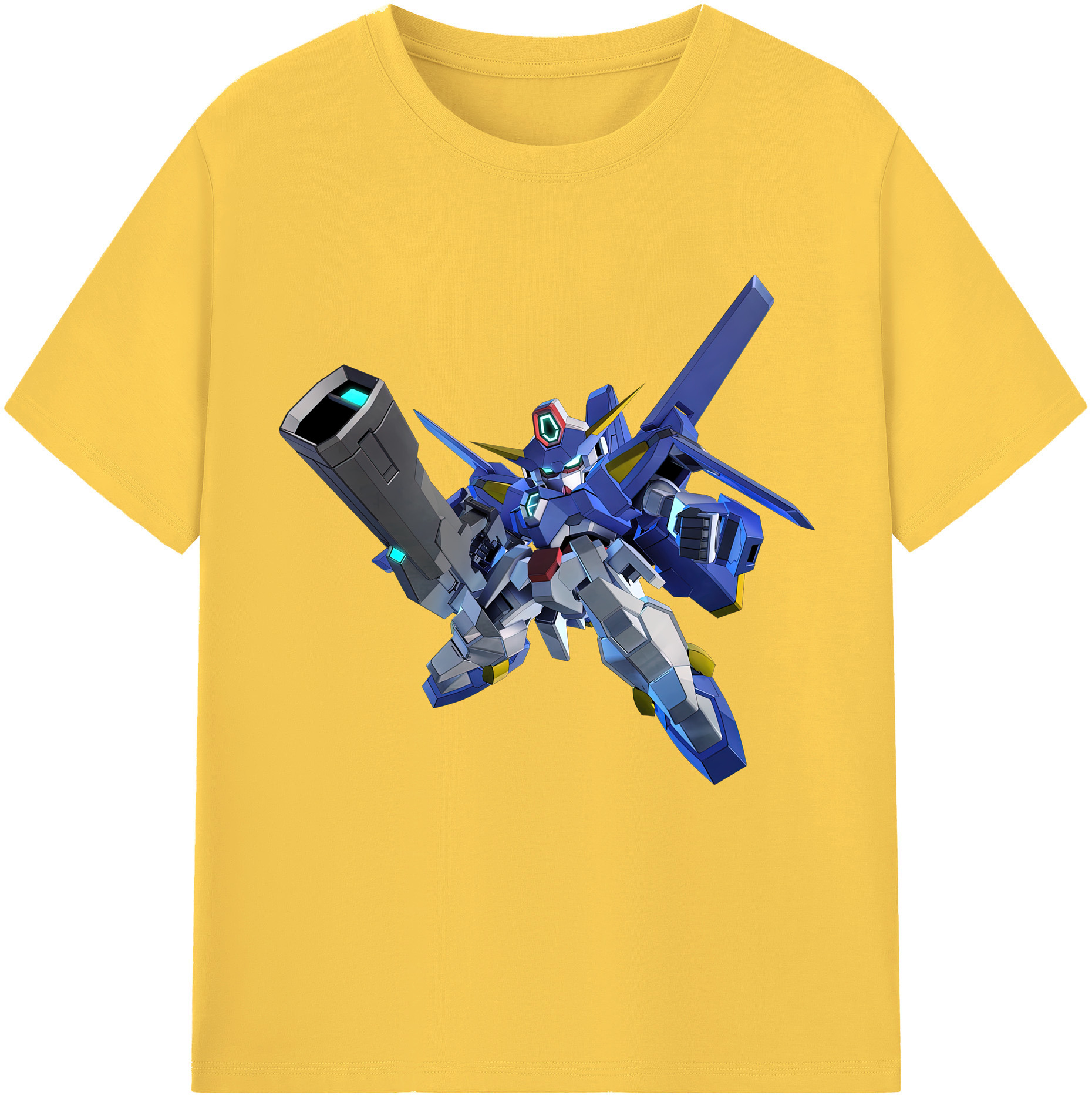 （画像用） 機動戦士ガンダム Mobile Suit Gundam 綿100％半袖Tシャツ（フロントプリント）