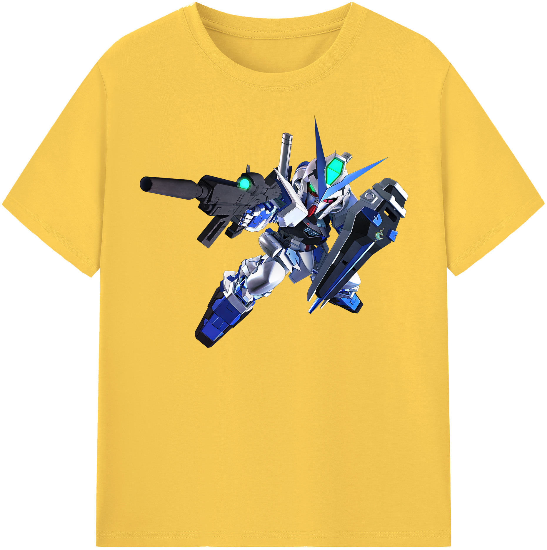 （画像用） 機動戦士ガンダム Mobile Suit Gundam 綿100％半袖Tシャツ（フロントプリント）