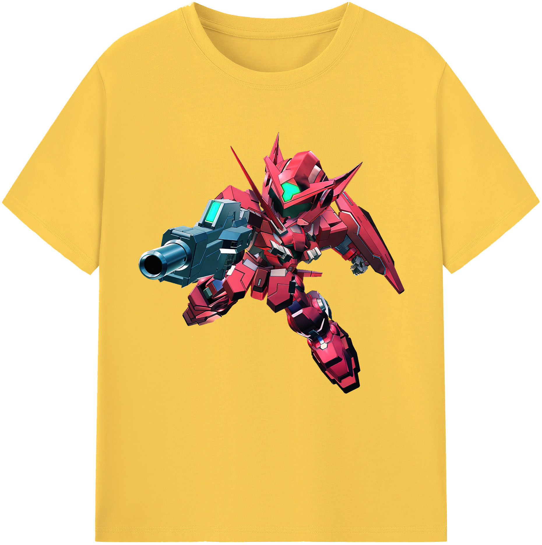 （画像用） 機動戦士ガンダム Mobile Suit Gundam 綿100％半袖Tシャツ（フロントプリント）